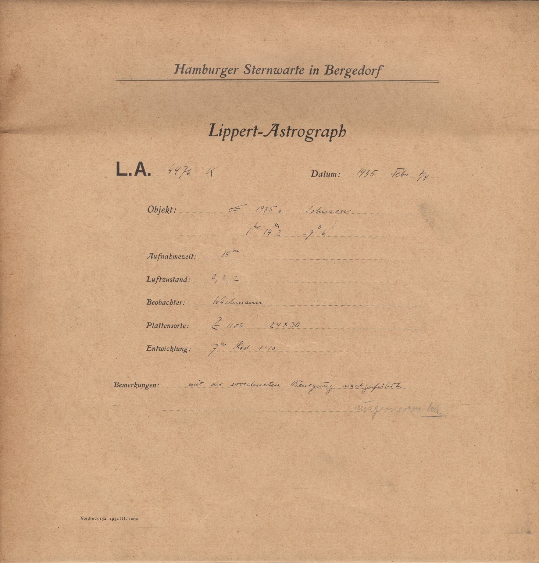 Plattenhuelle LA04476