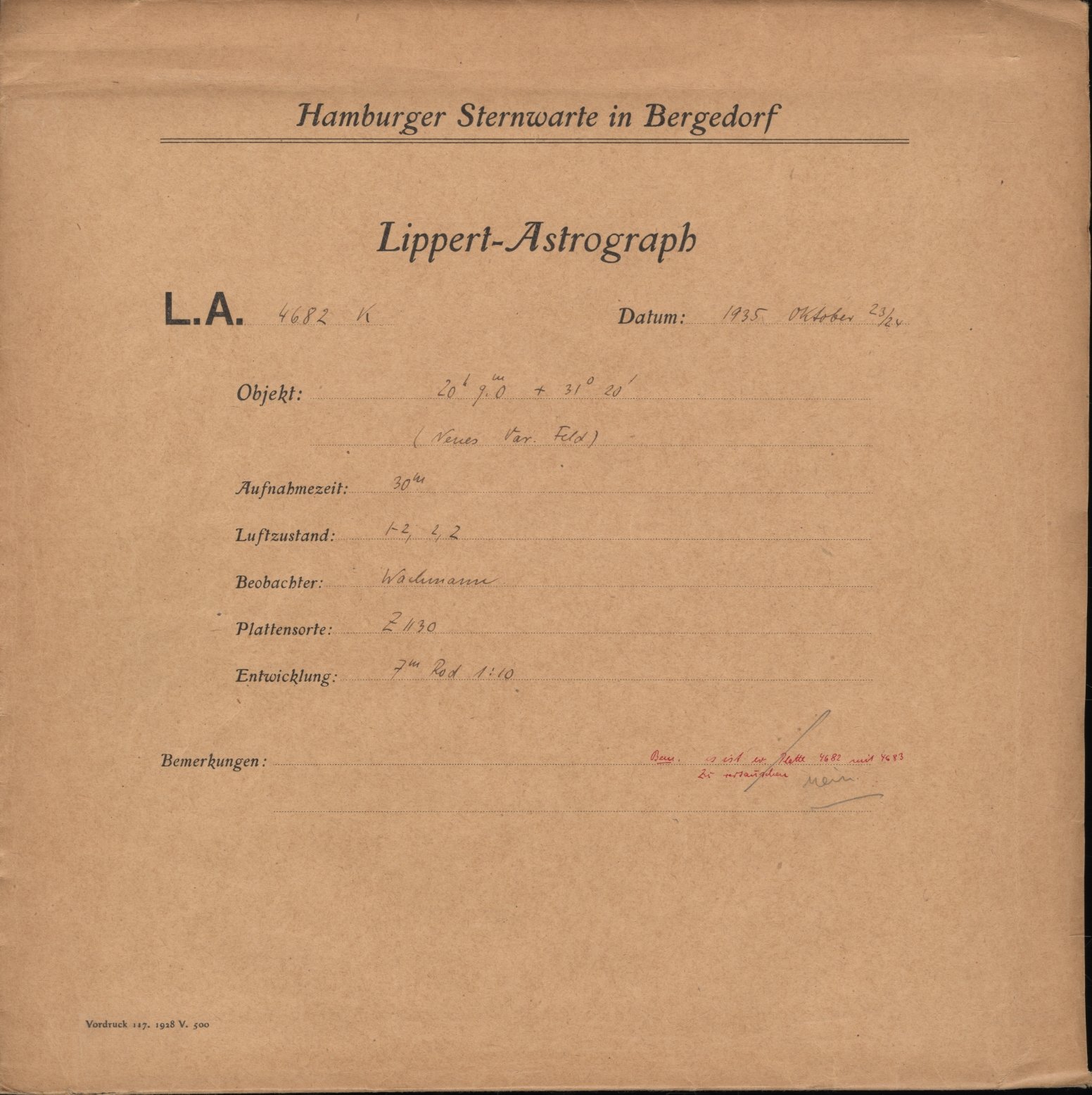 Plattenhuelle LA04682