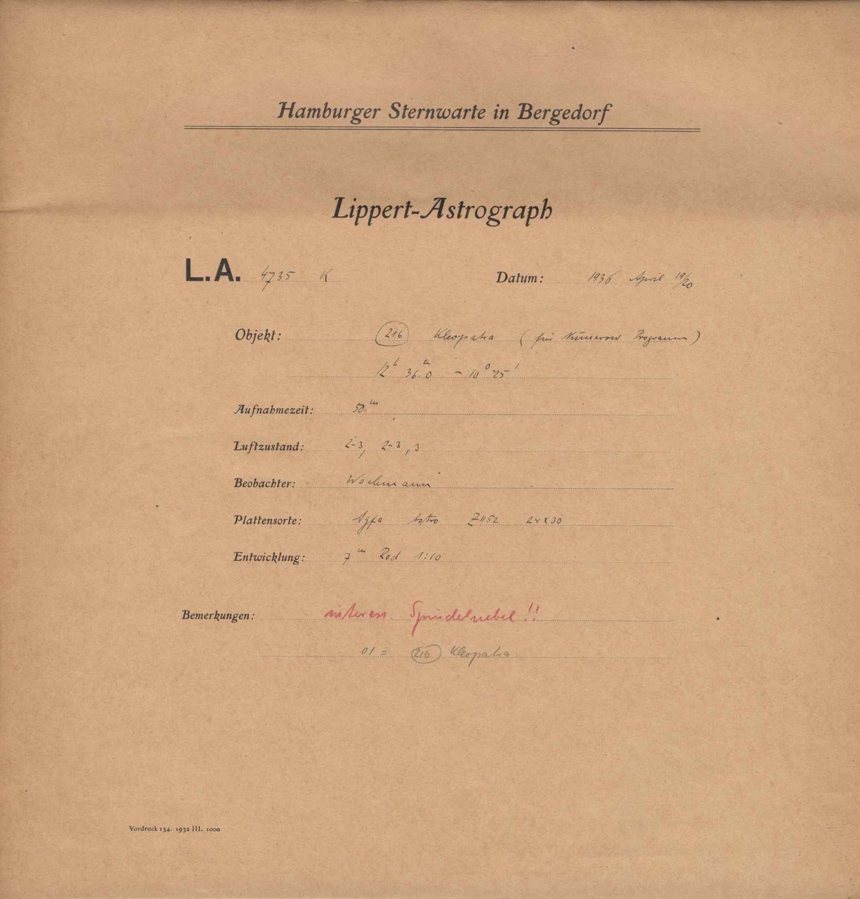 Plattenhuelle LA04735