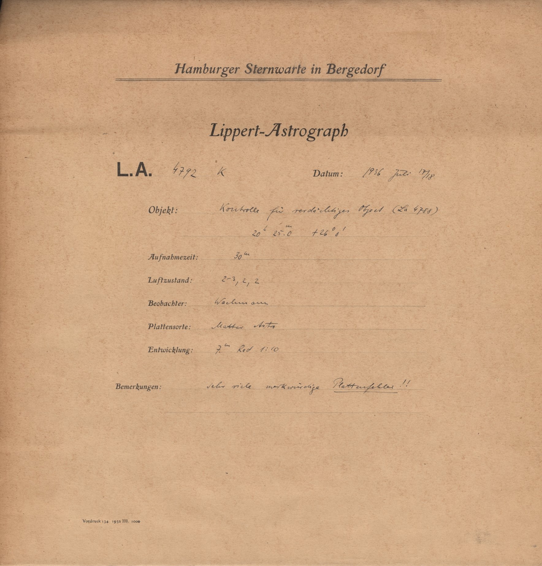 Plattenhuelle LA04792