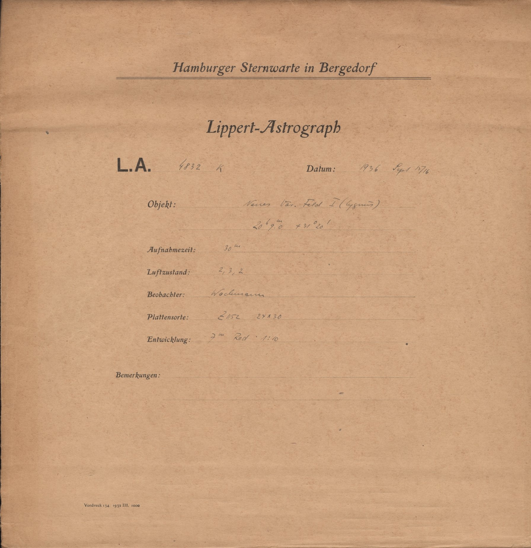 Plattenhuelle LA04832