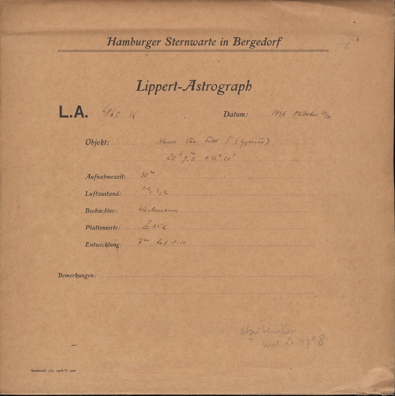 Plattenhuelle LA04860