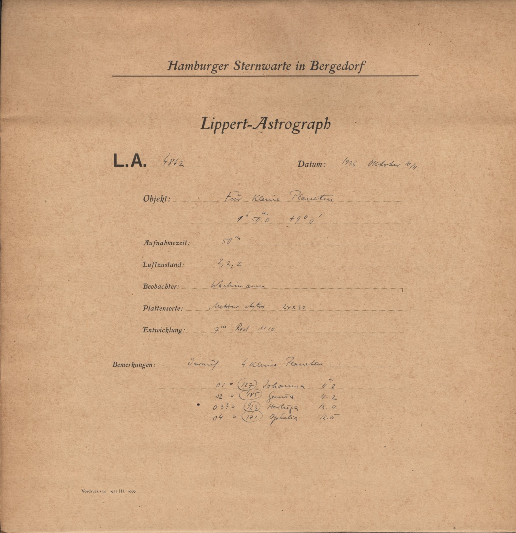 Plattenhuelle LA04862
