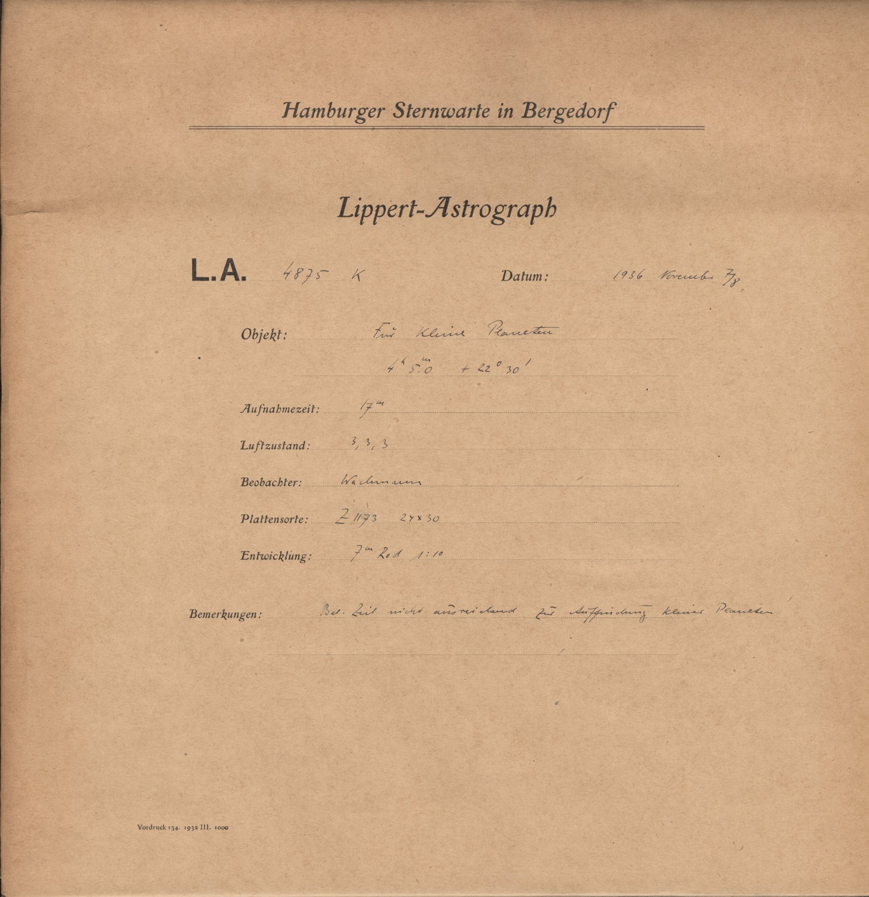 Plattenhuelle LA04875