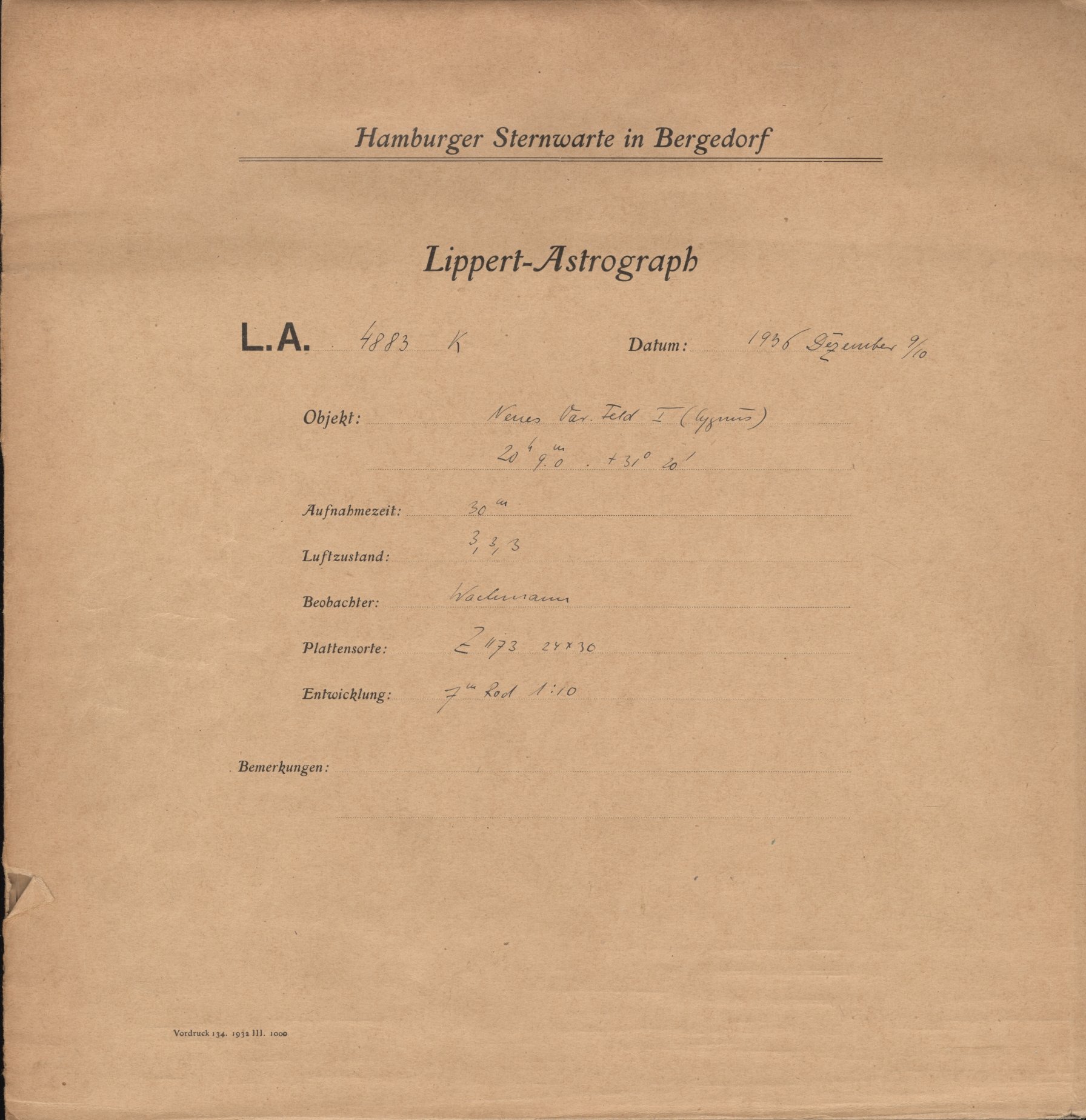 Plattenhuelle LA04883