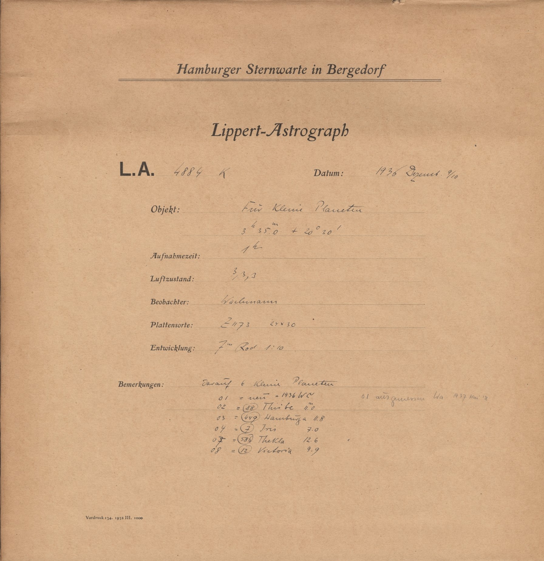 Plattenhuelle LA04884