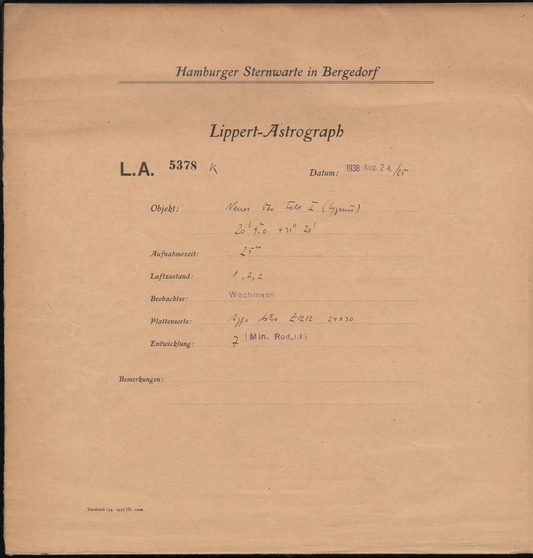 Plattenhuelle LA05378
