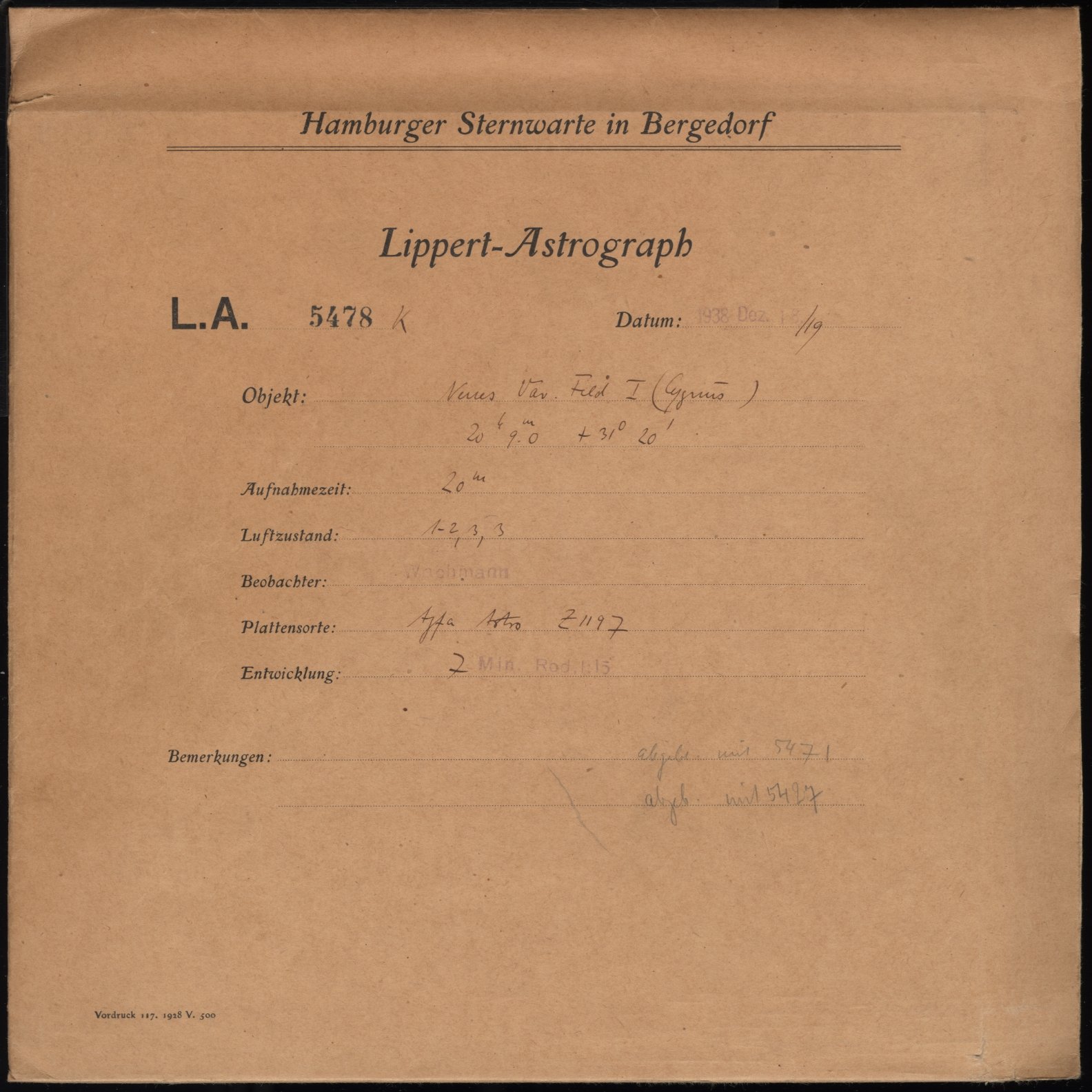 Plattenhuelle LA05478