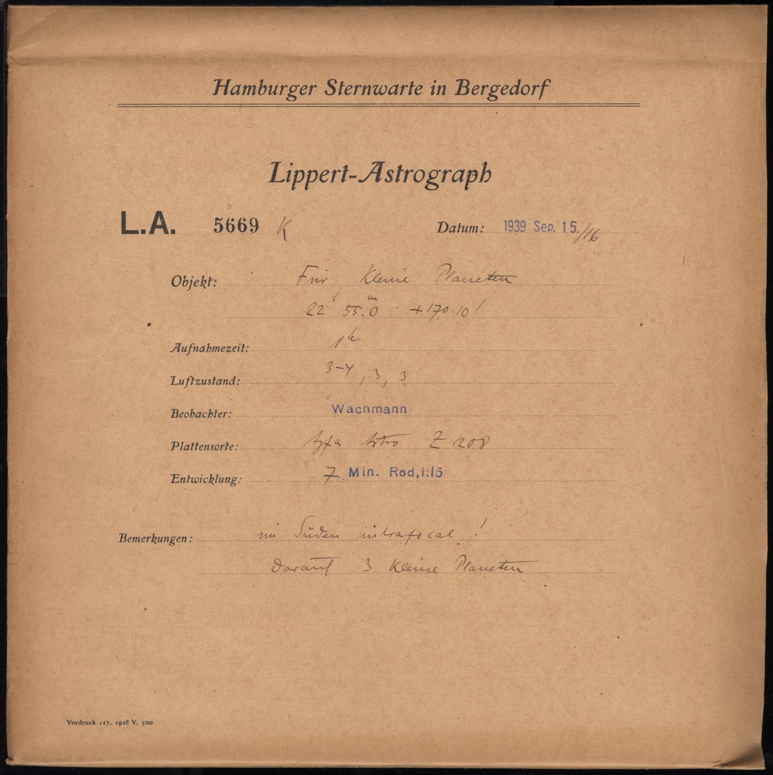 Plattenhuelle LA05669