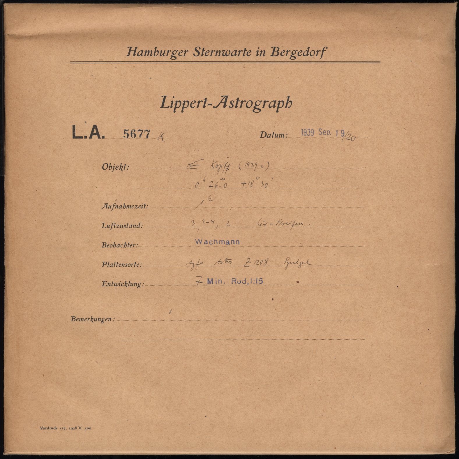 Plattenhuelle LA05677