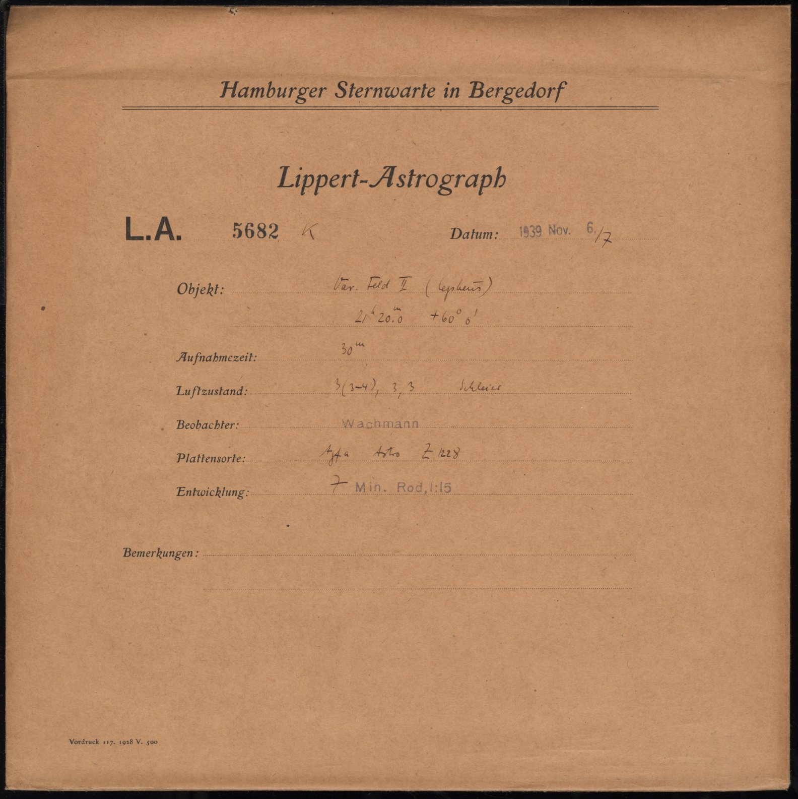 Plattenhuelle LA05682