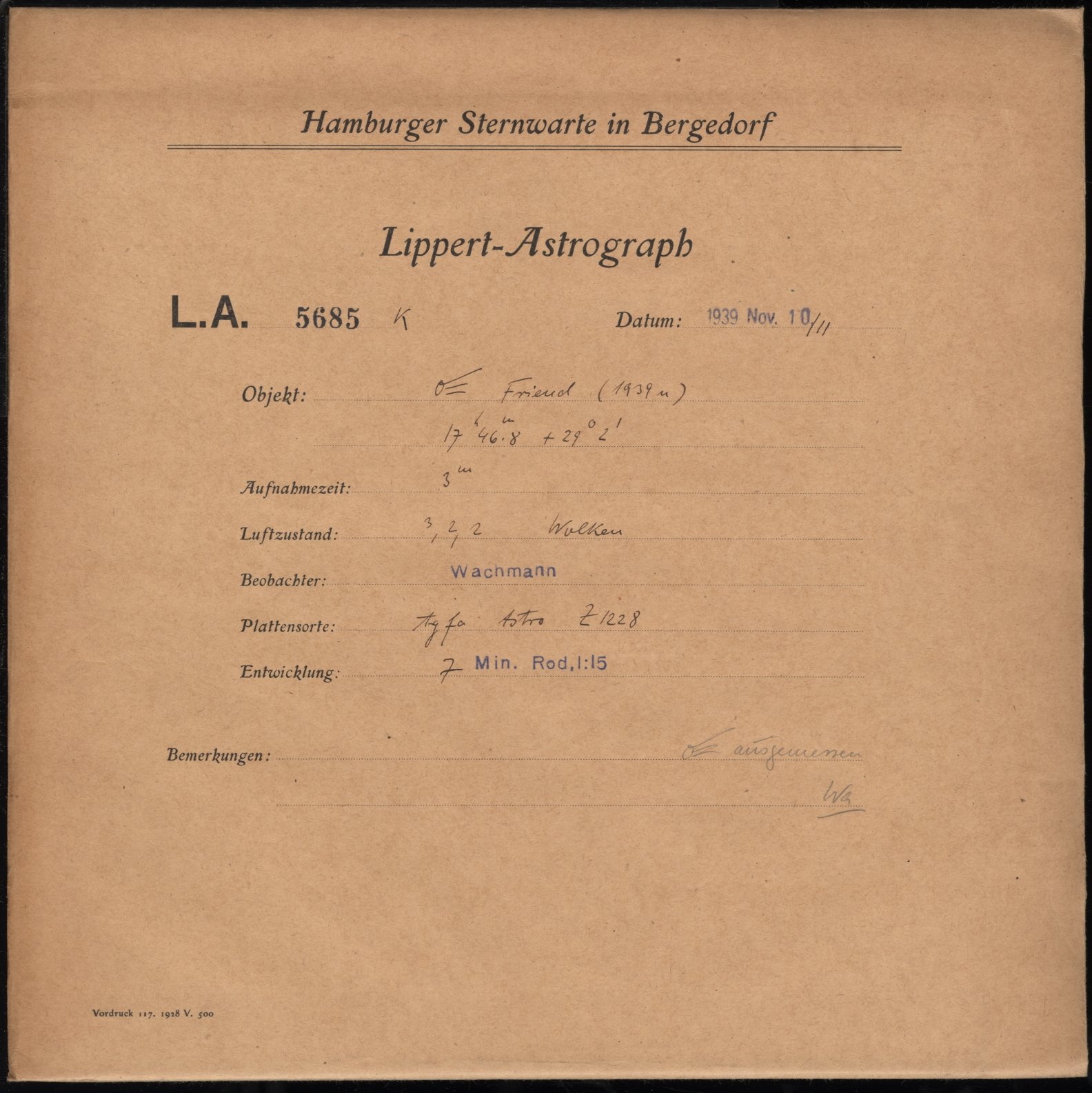Plattenhuelle LA05685