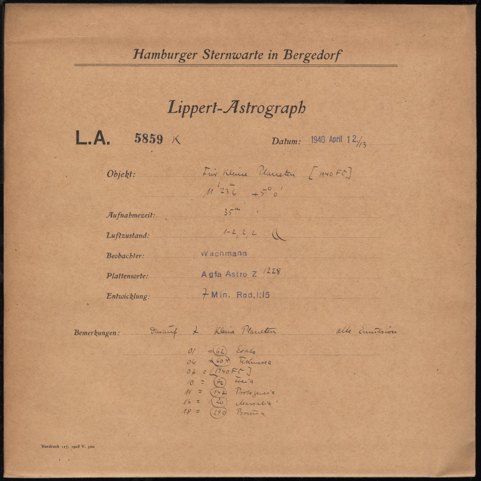 Plattenhuelle LA05859