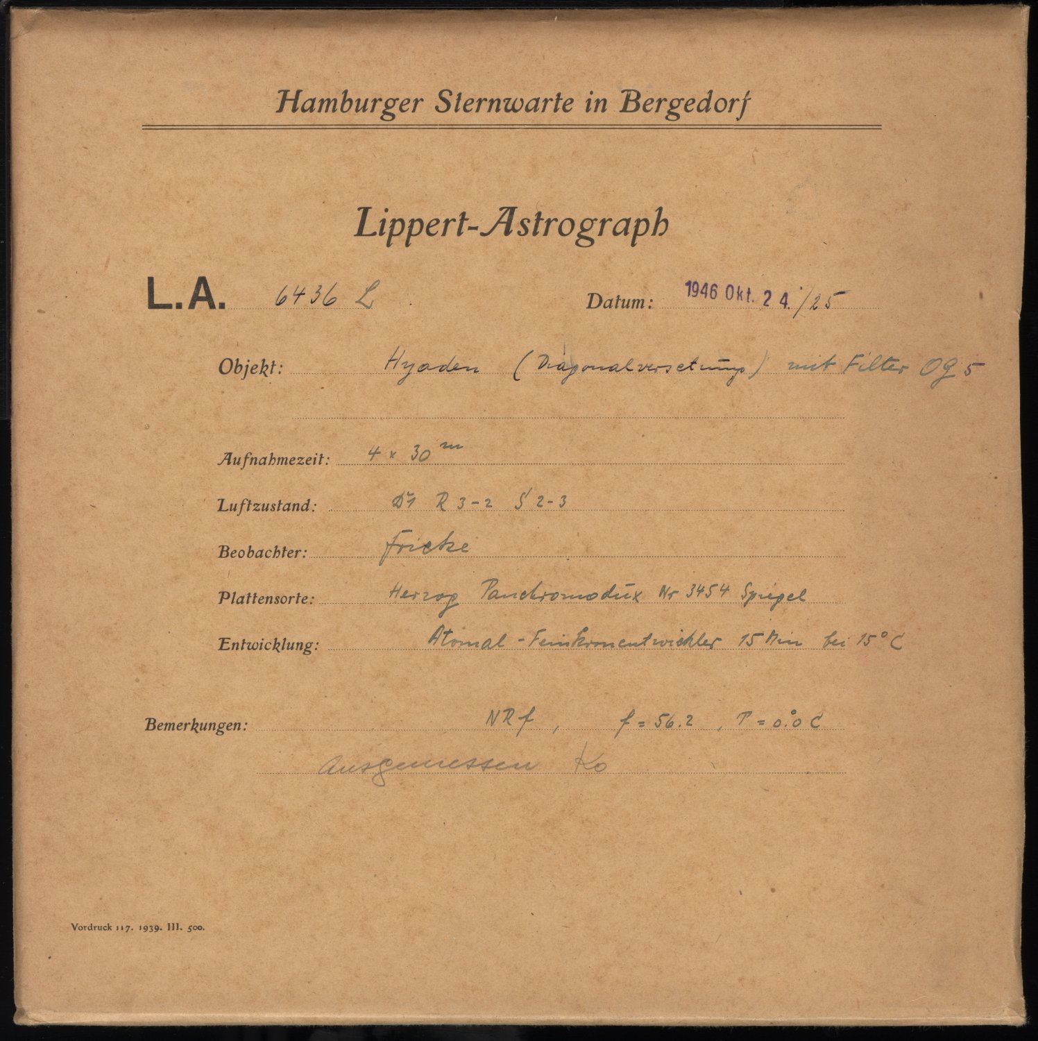 Plattenhuelle LA06436