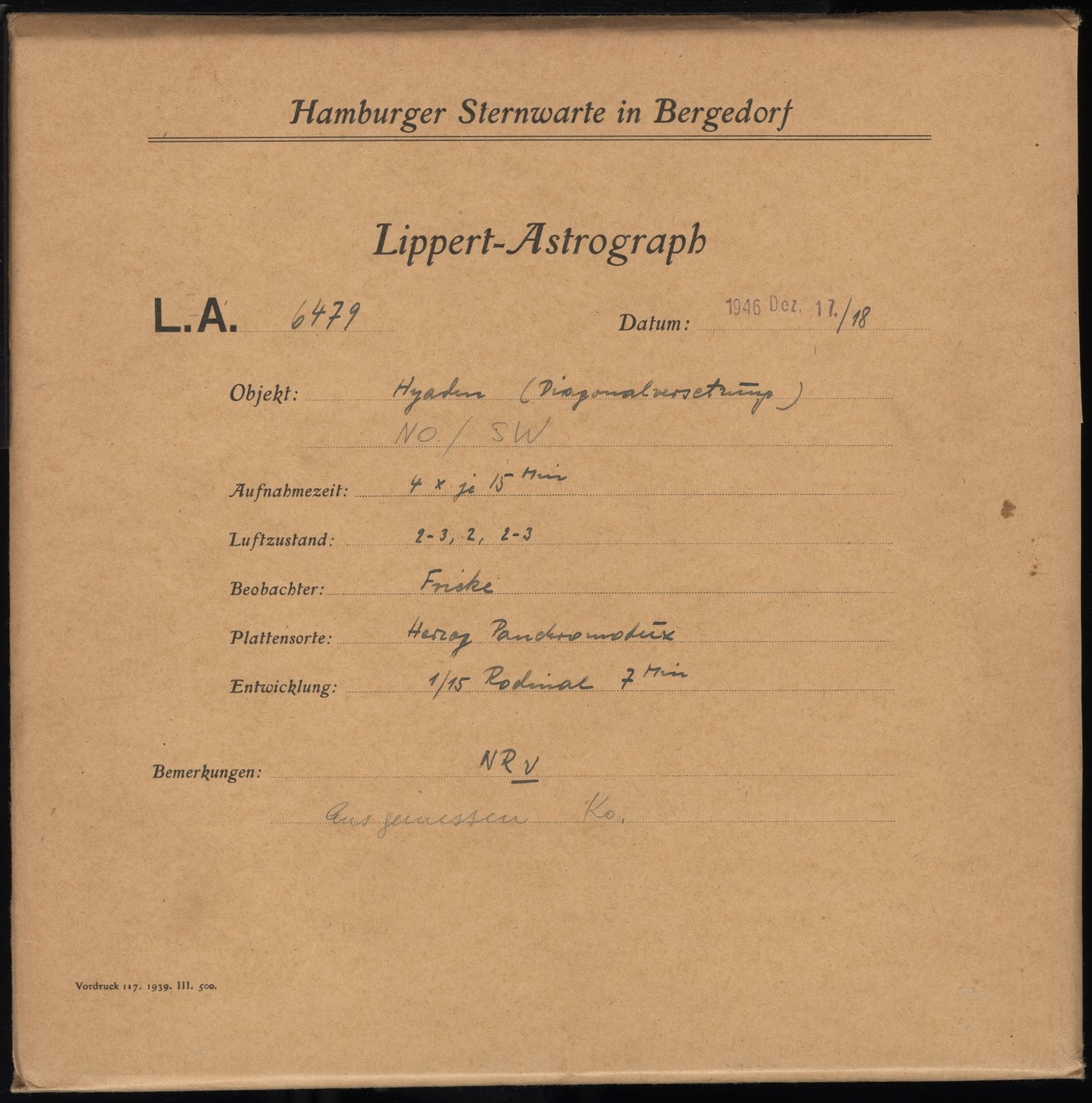 Plattenhuelle LA06479