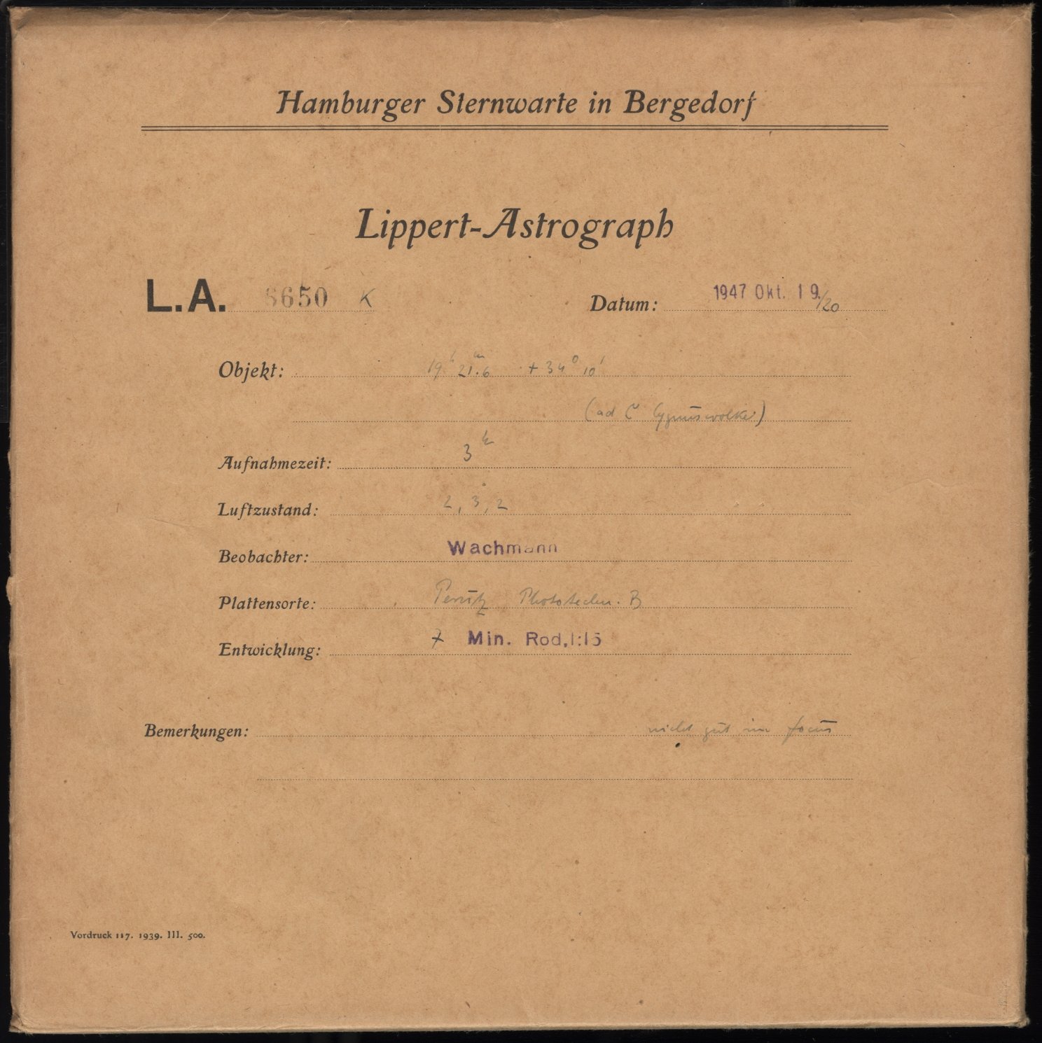 Plattenhuelle LA06650