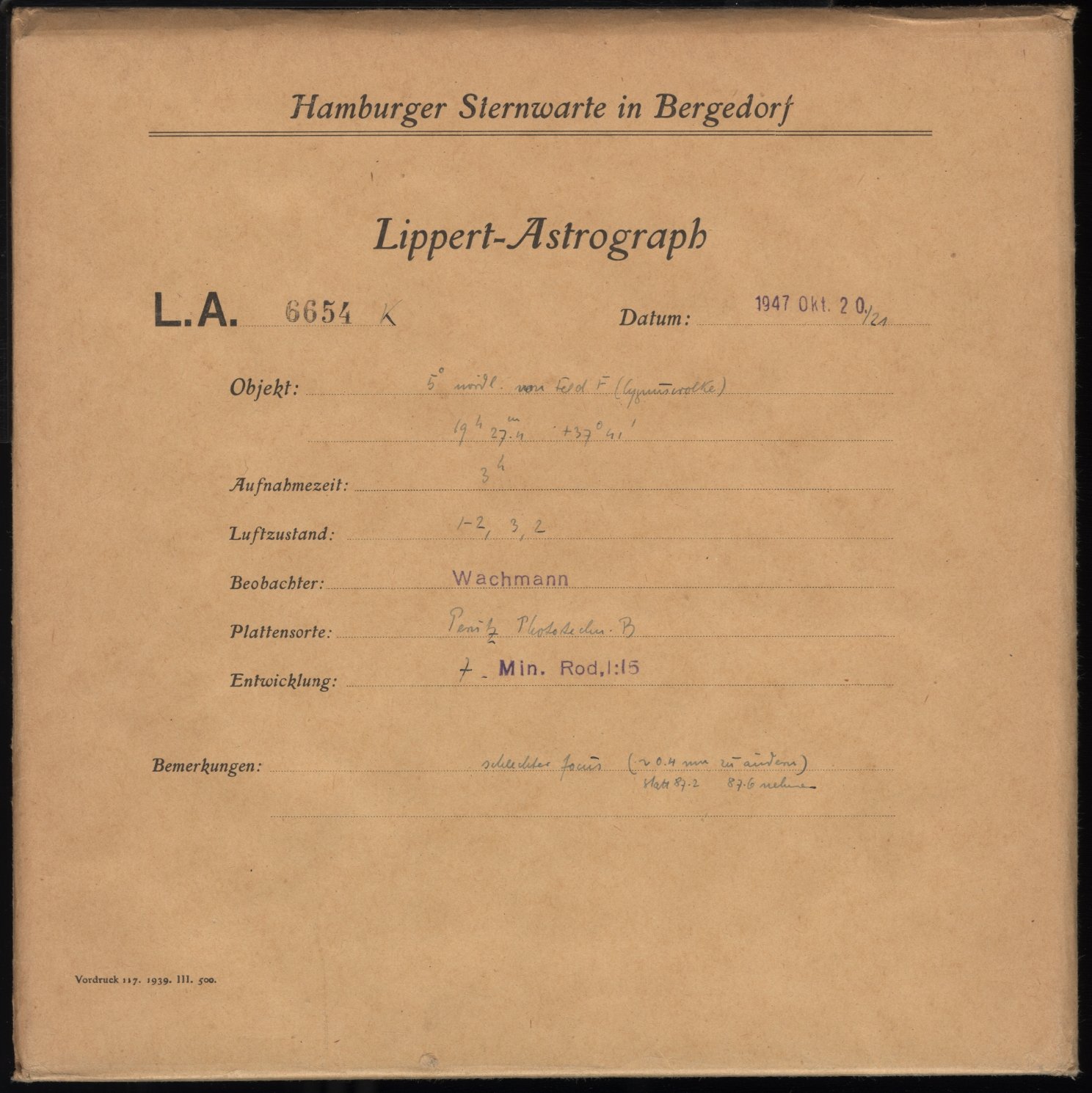 Plattenhuelle LA06654