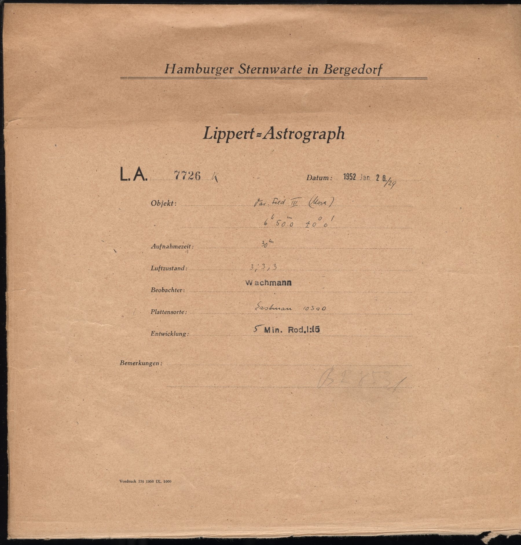 Plattenhuelle LA07726
