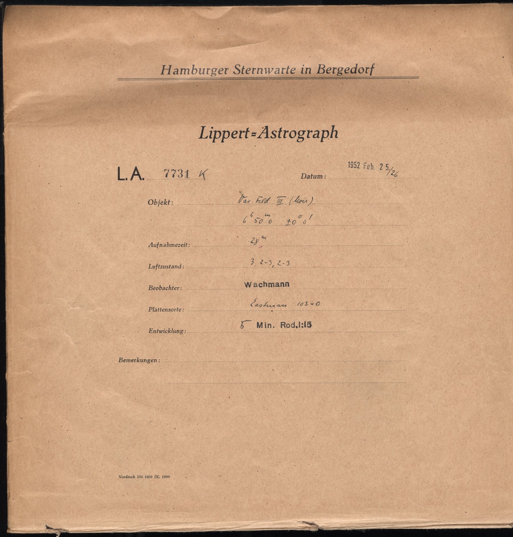 Plattenhuelle LA07731