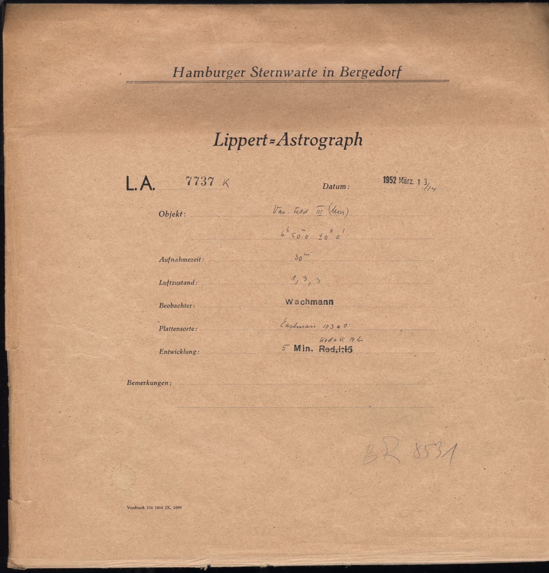 Plattenhuelle LA07737