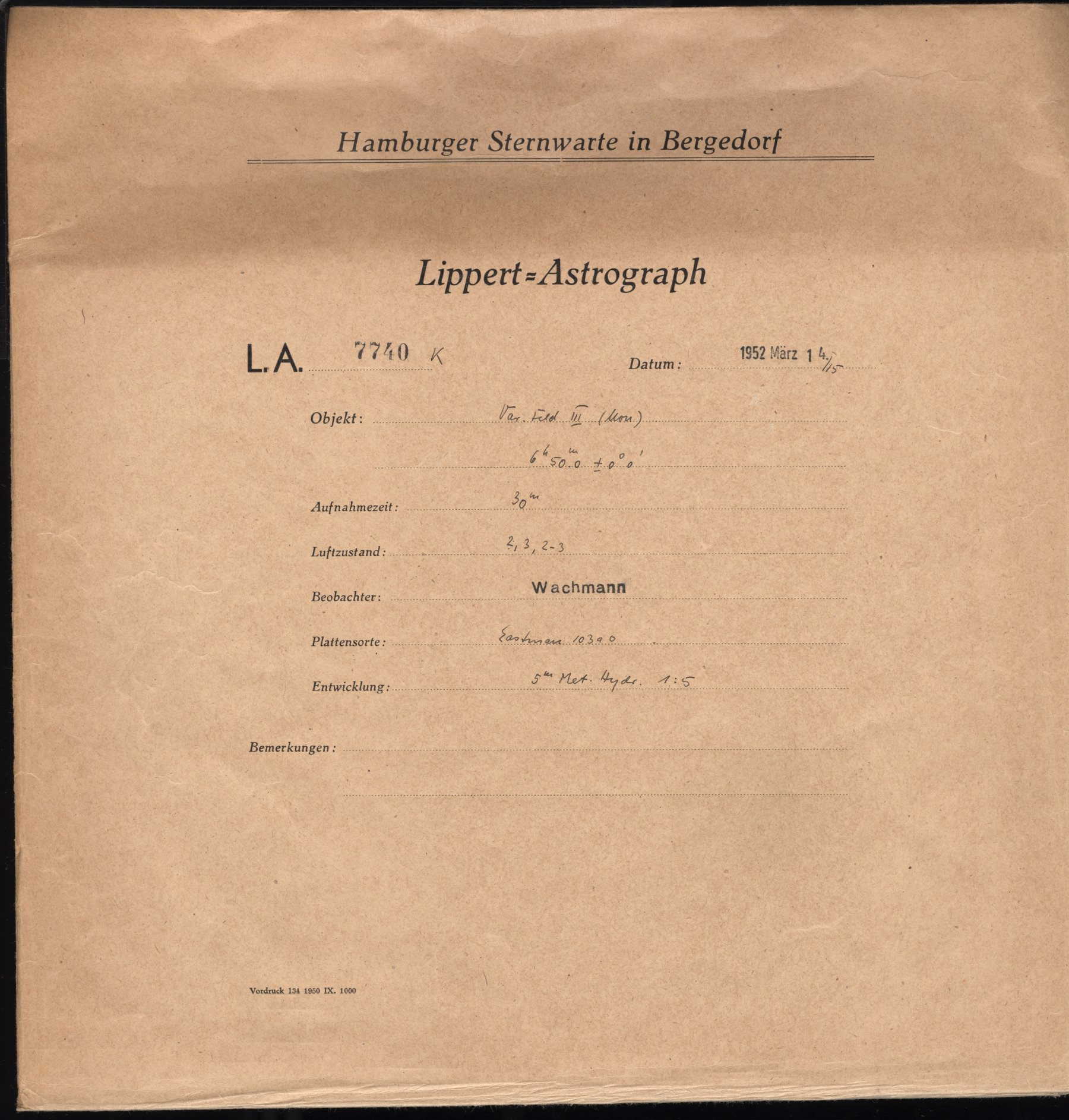 Plattenhuelle LA07740