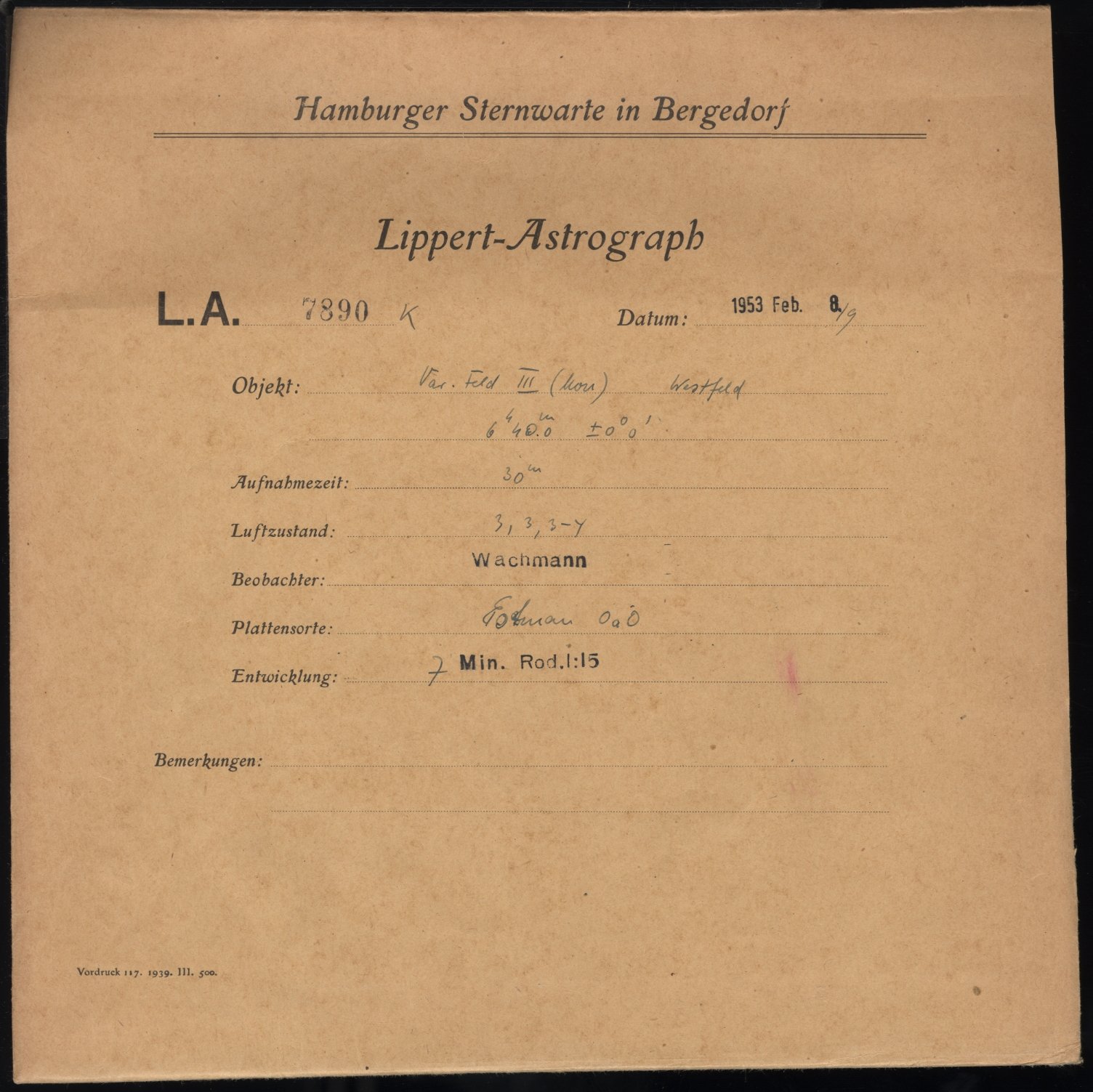 Plattenhuelle LA07890
