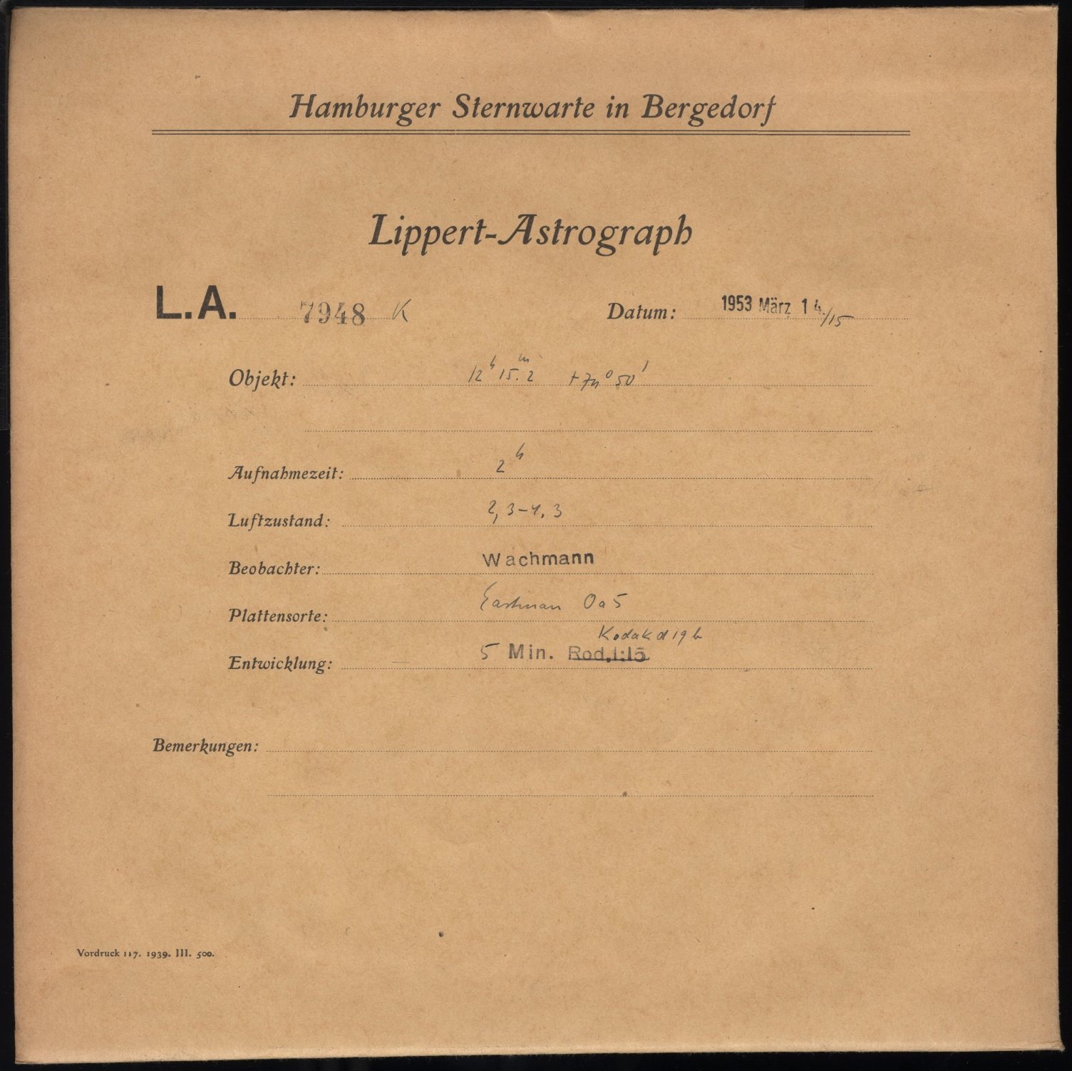 Plattenhuelle LA07948