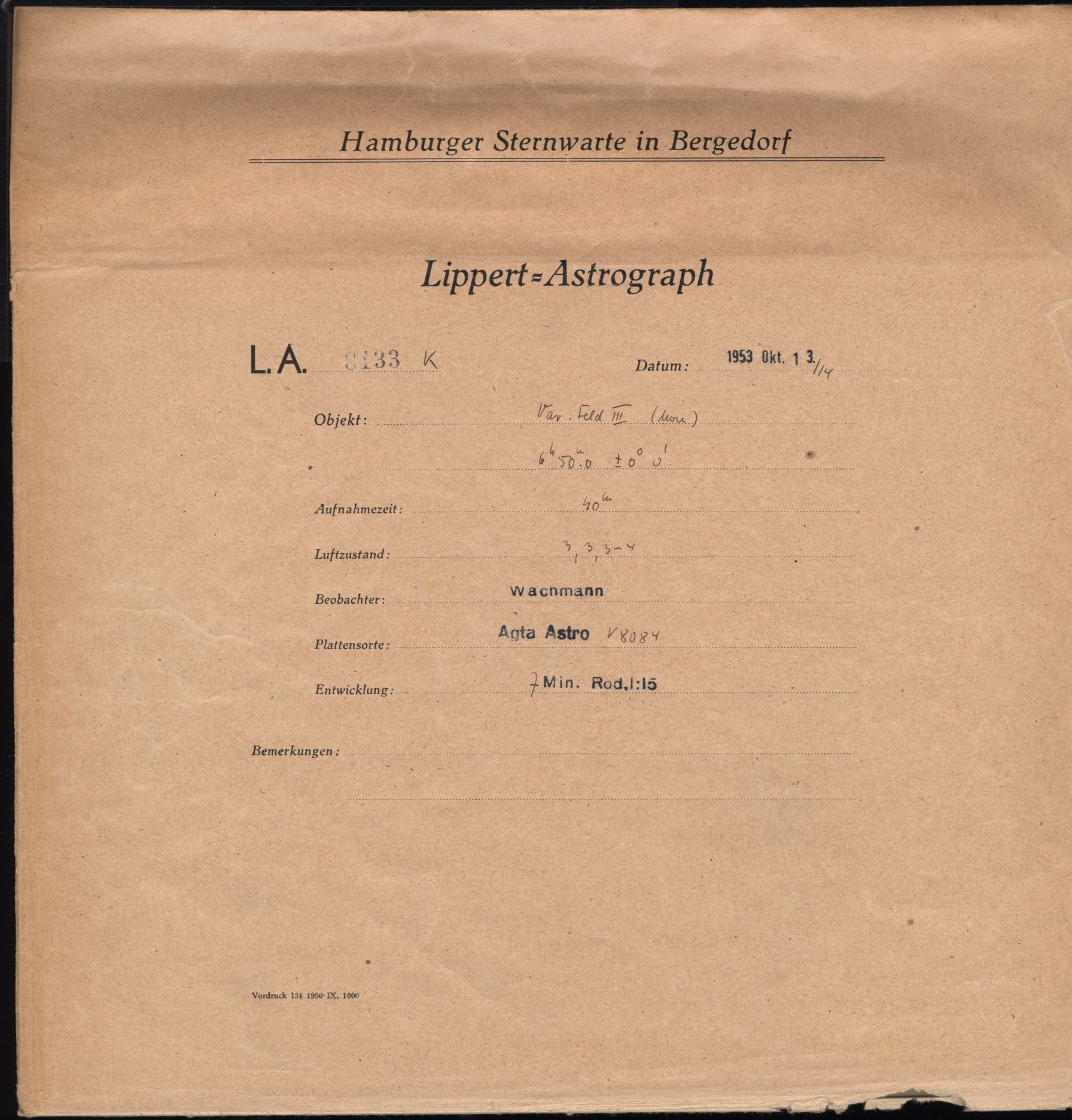 Plattenhuelle LA08133
