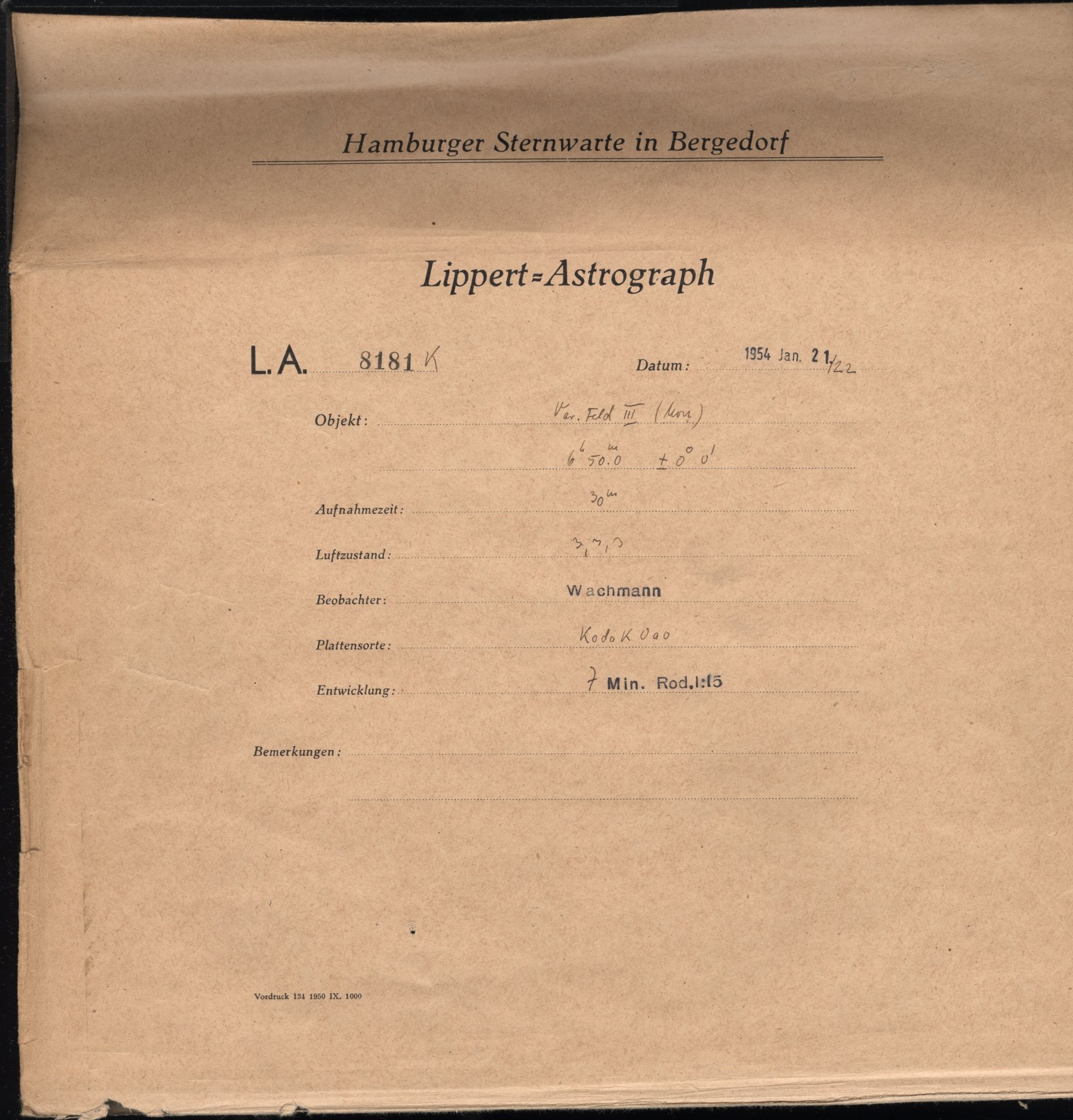 Plattenhuelle LA08181