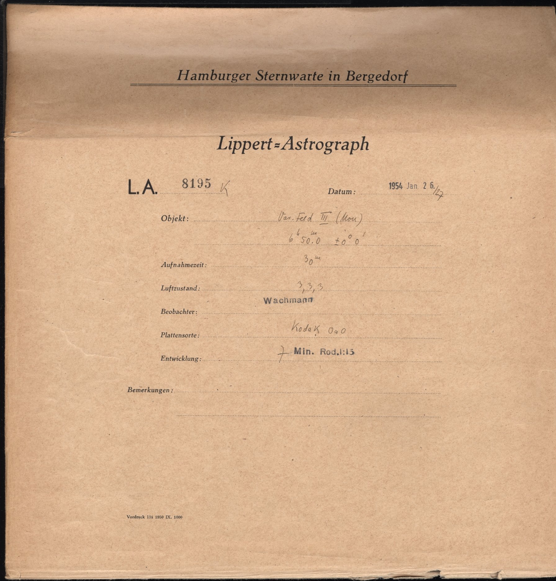 Plattenhuelle LA08195