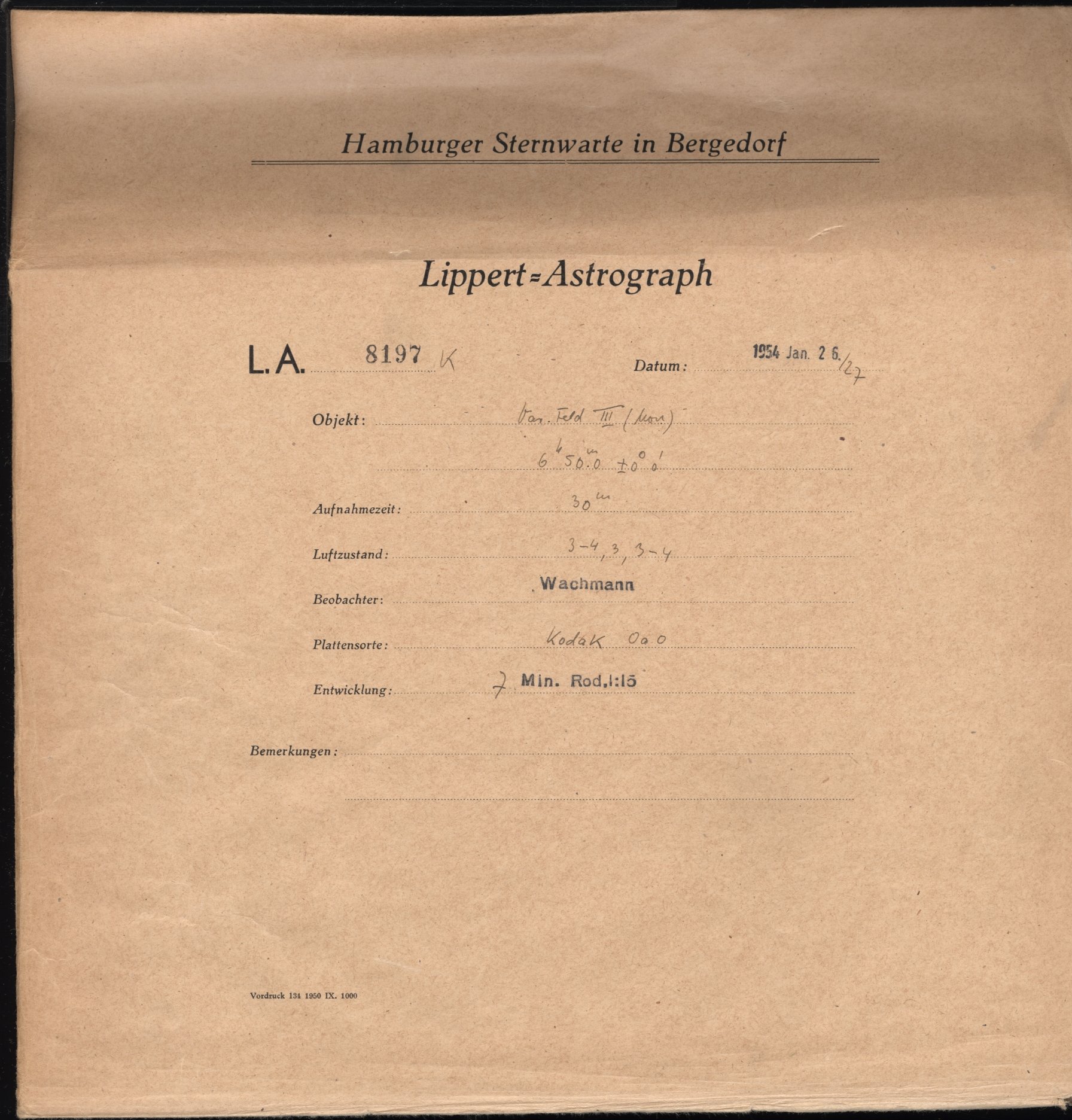 Plattenhuelle LA08197