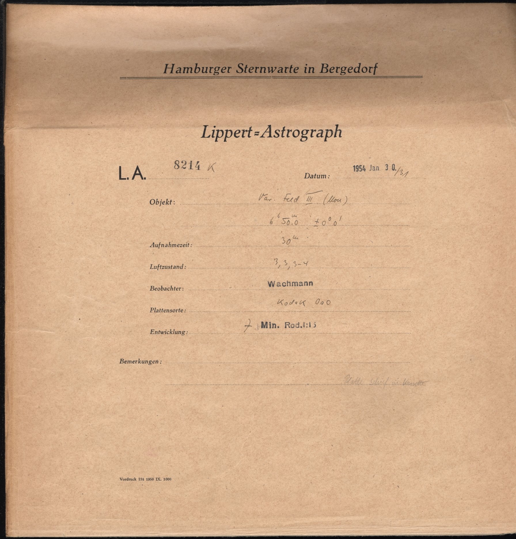 Plattenhuelle LA08214