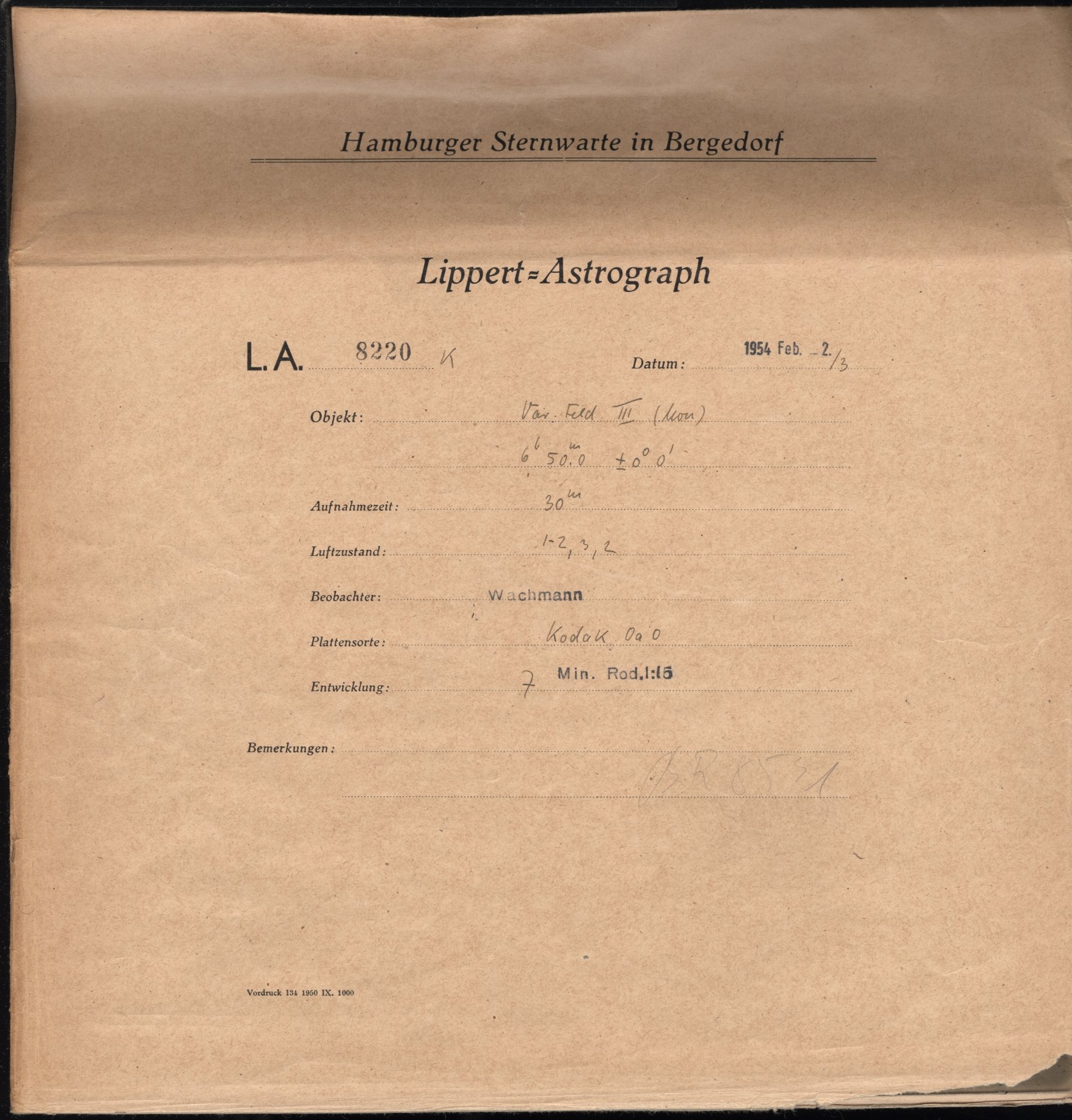 Plattenhuelle LA08220