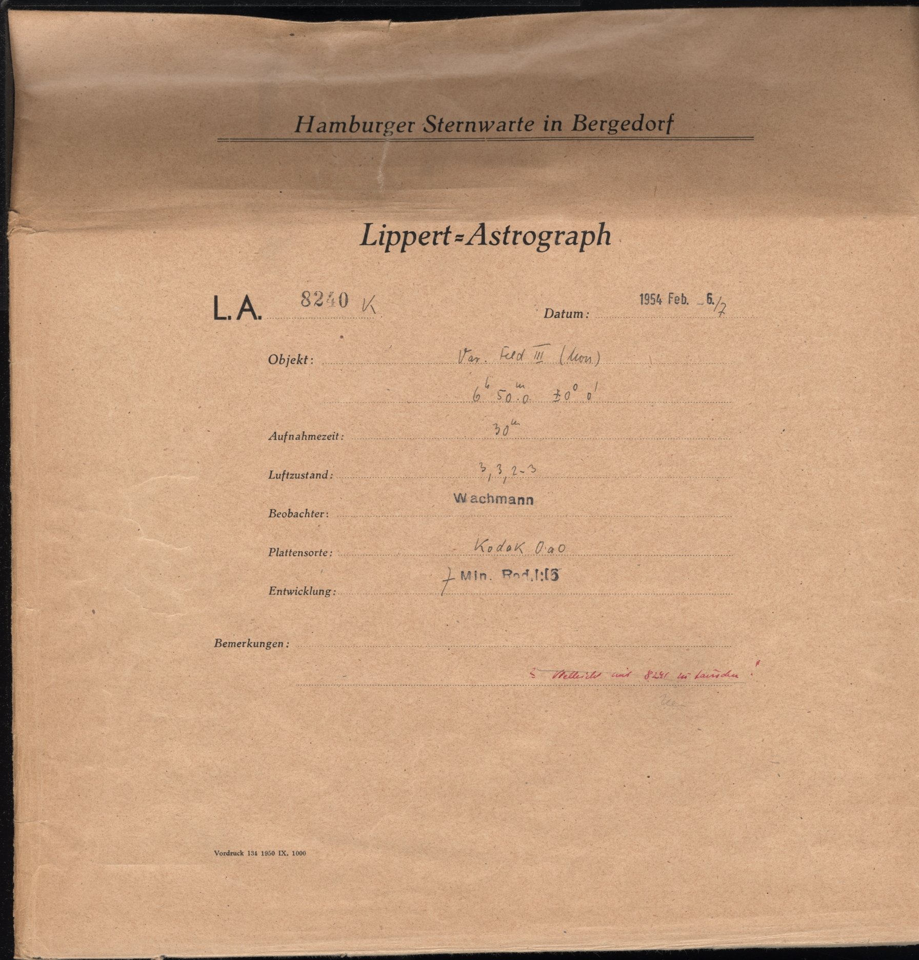 Plattenhuelle LA08240