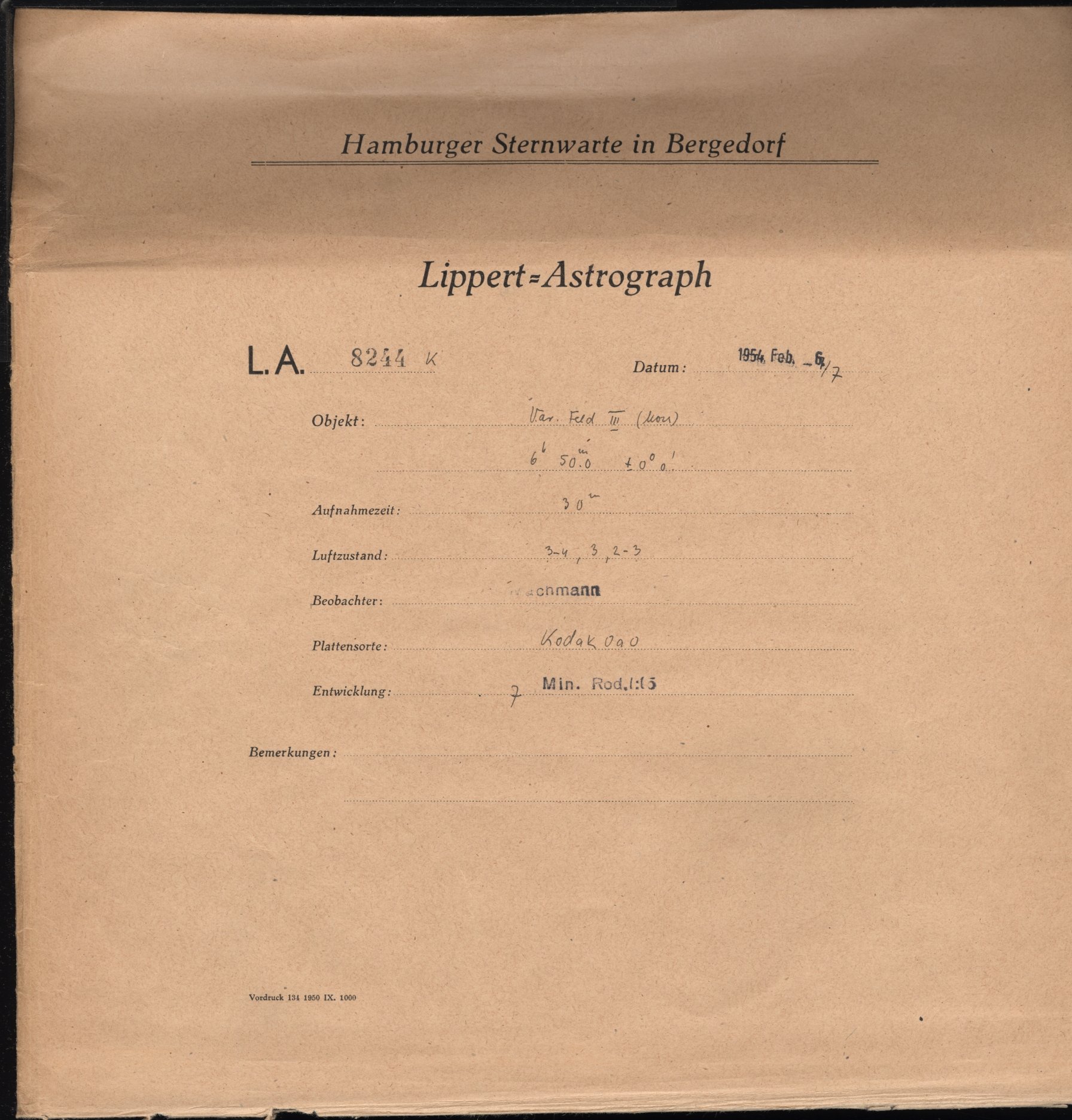 Plattenhuelle LA08244