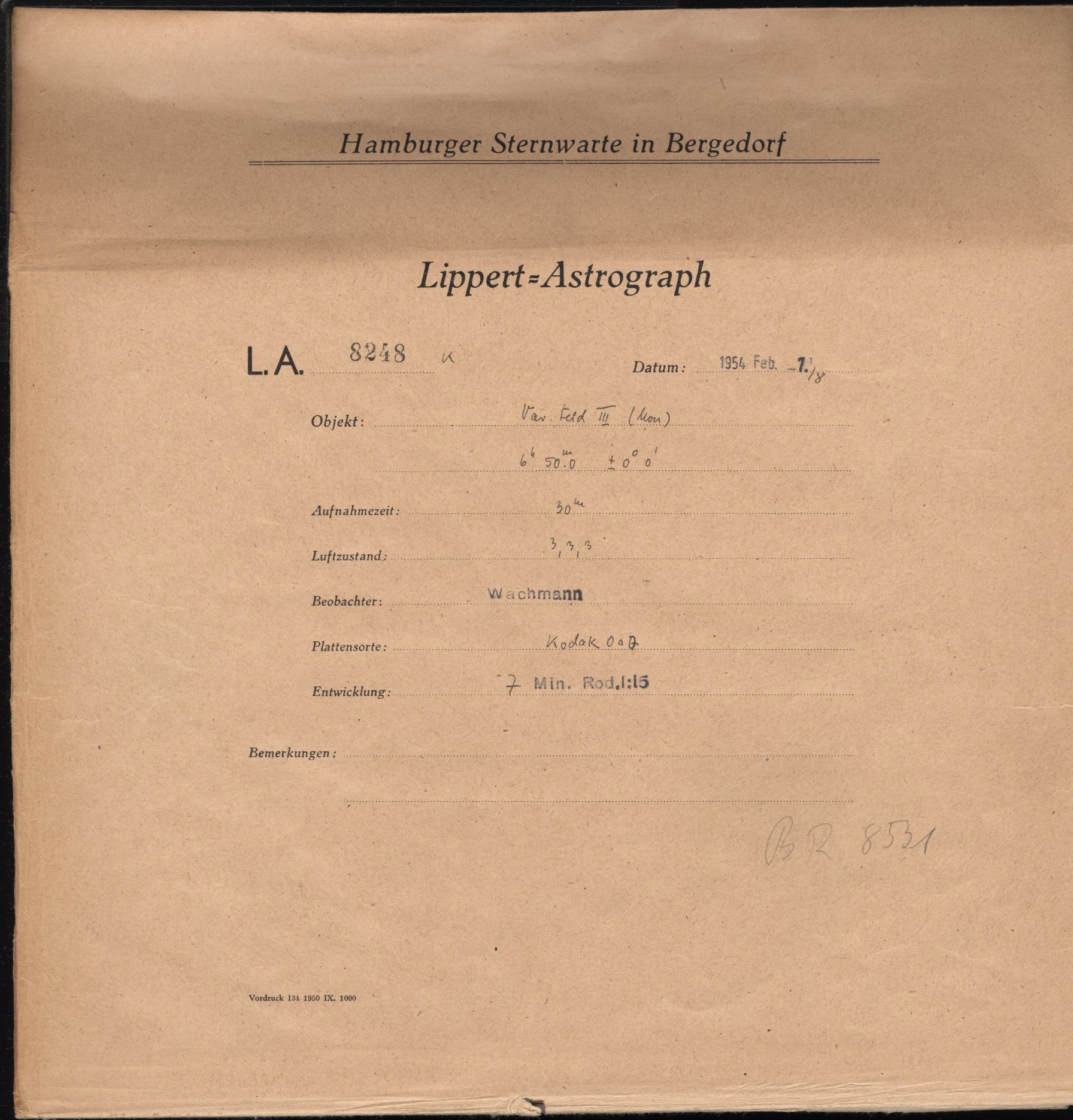 Plattenhuelle LA08248