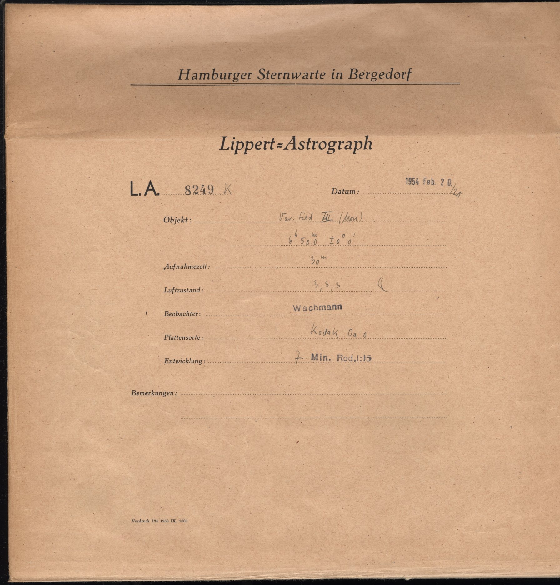 Plattenhuelle LA08249