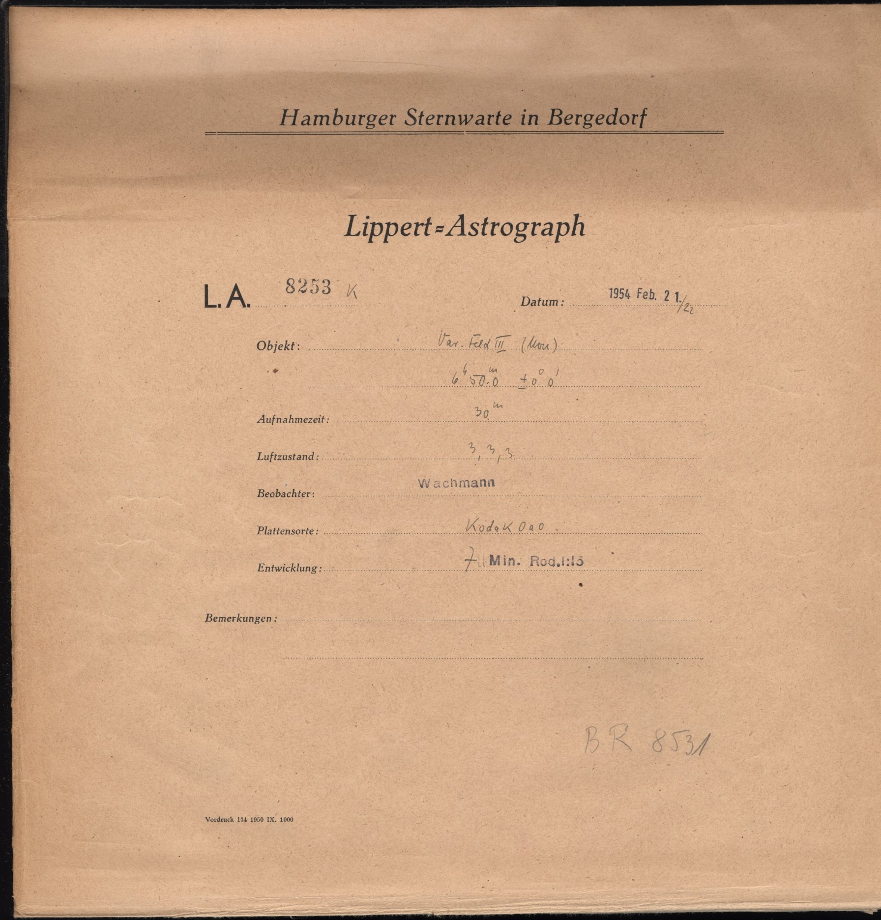 Plattenhuelle LA08253
