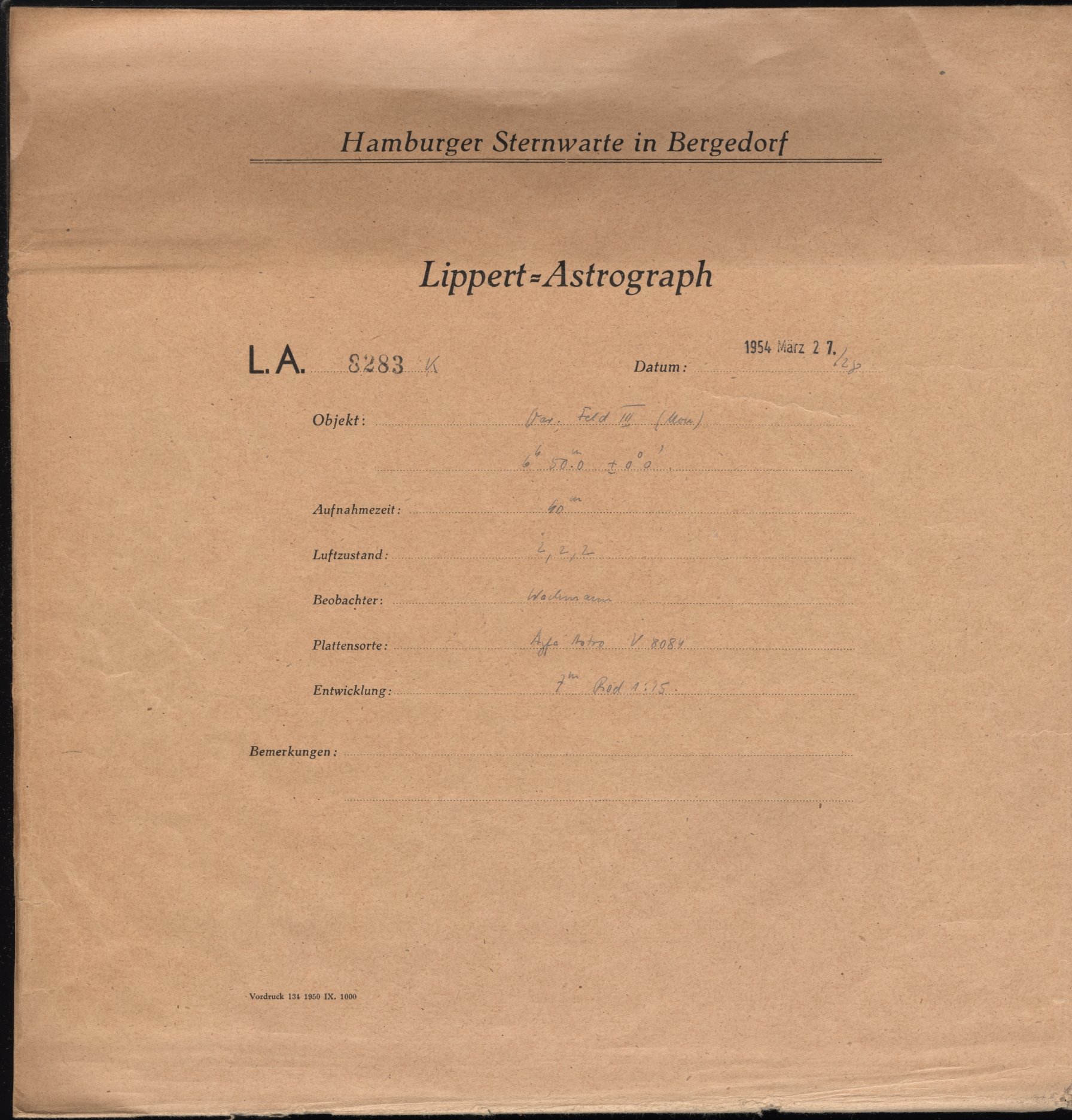 Plattenhuelle LA08283