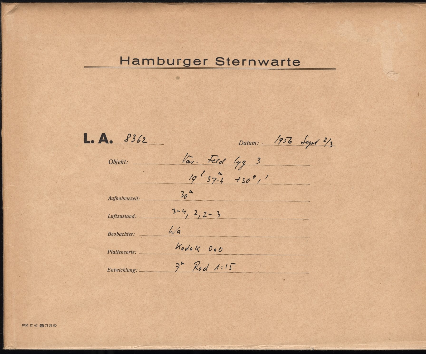 Plattenhuelle LA08362