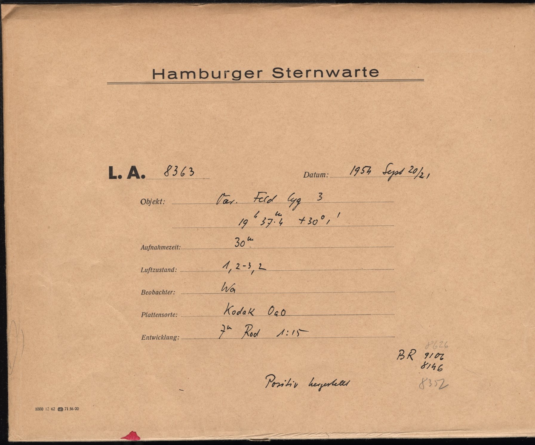 Plattenhuelle LA08363