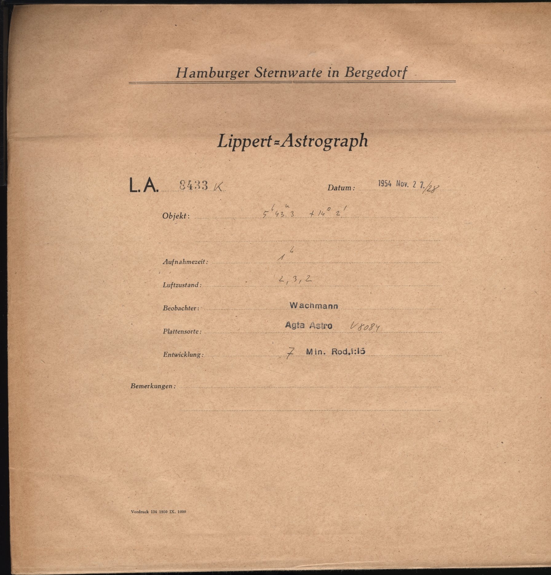 Plattenhuelle LA08433