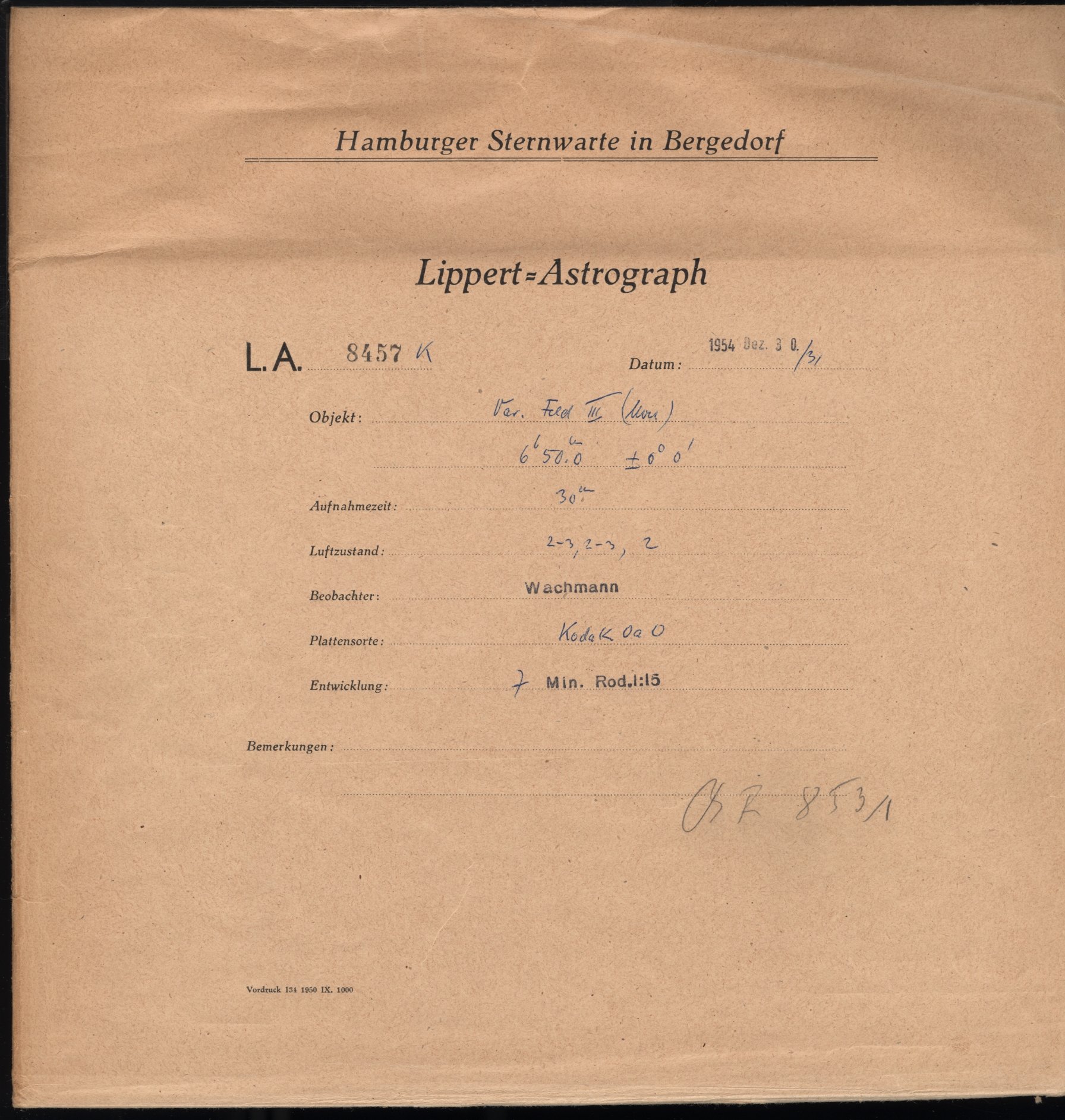 Plattenhuelle LA08457