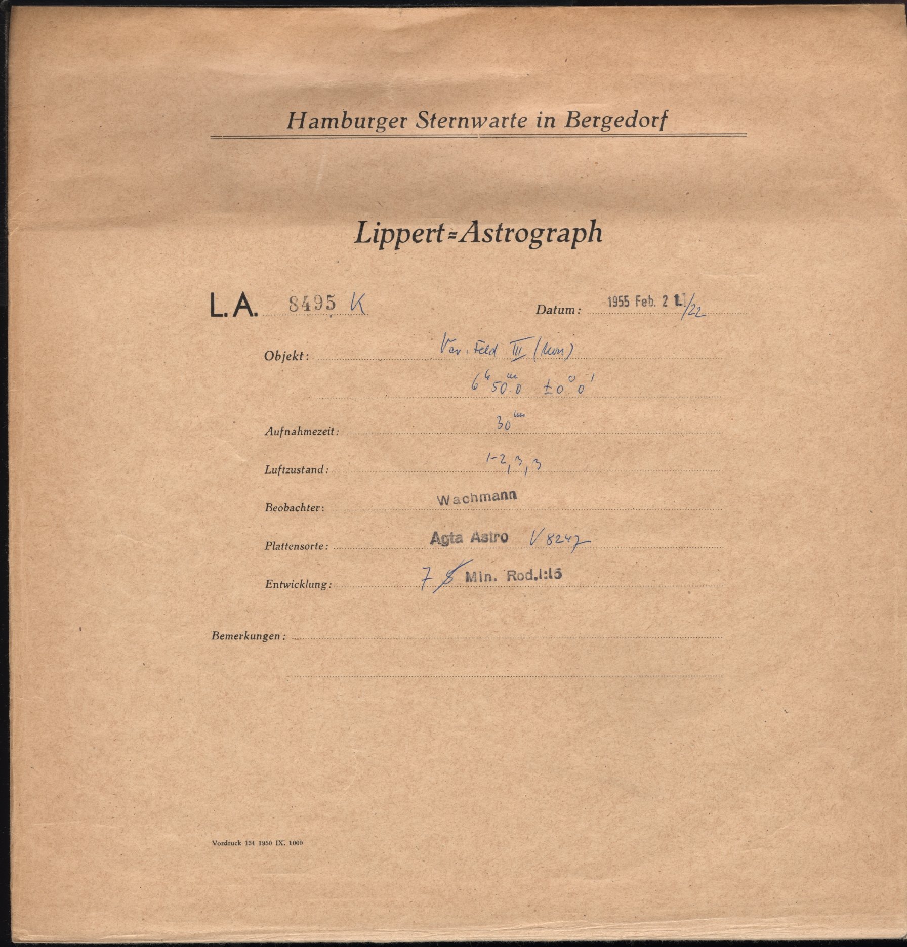 Plattenhuelle LA08495