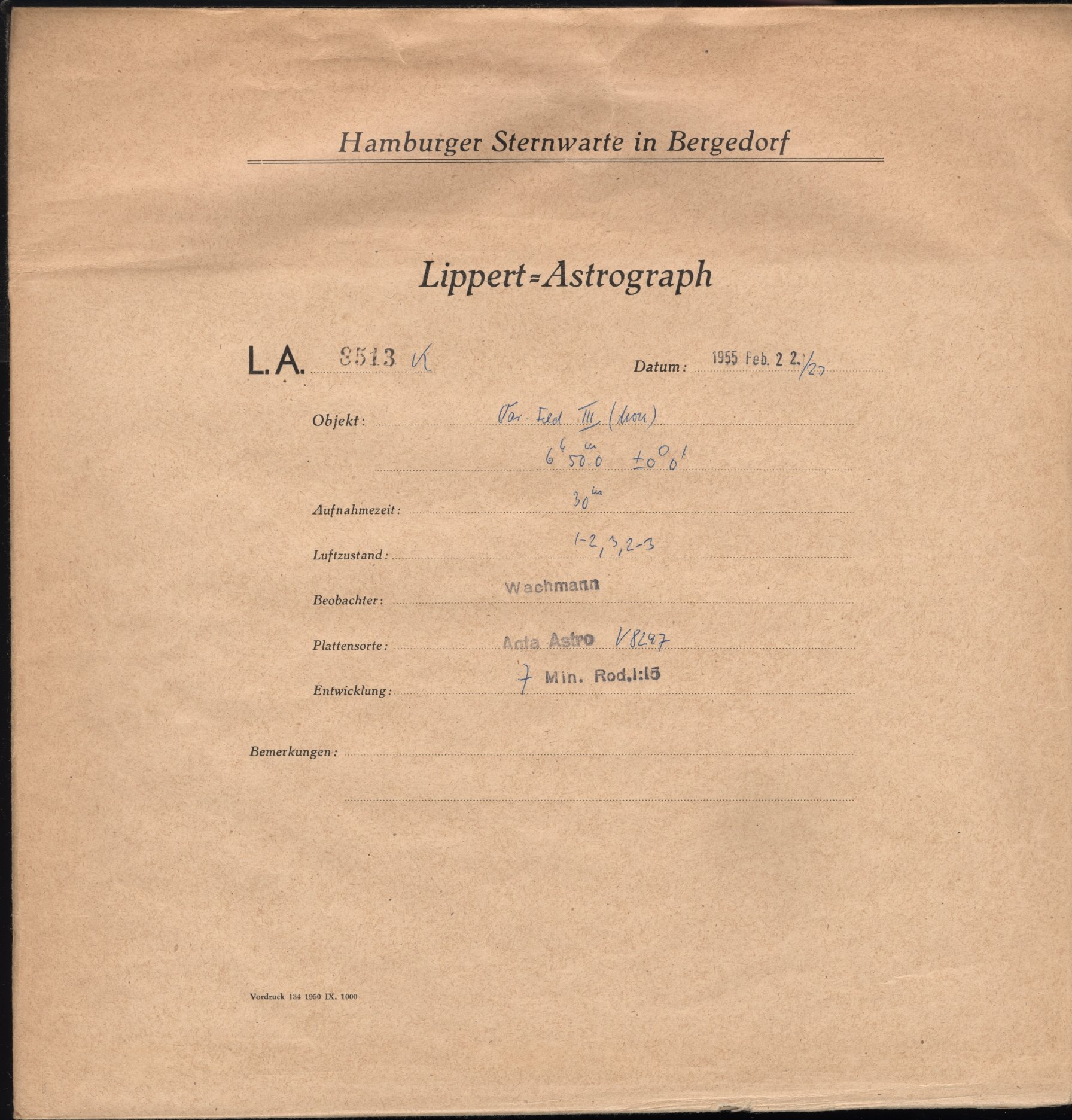 Plattenhuelle LA08513