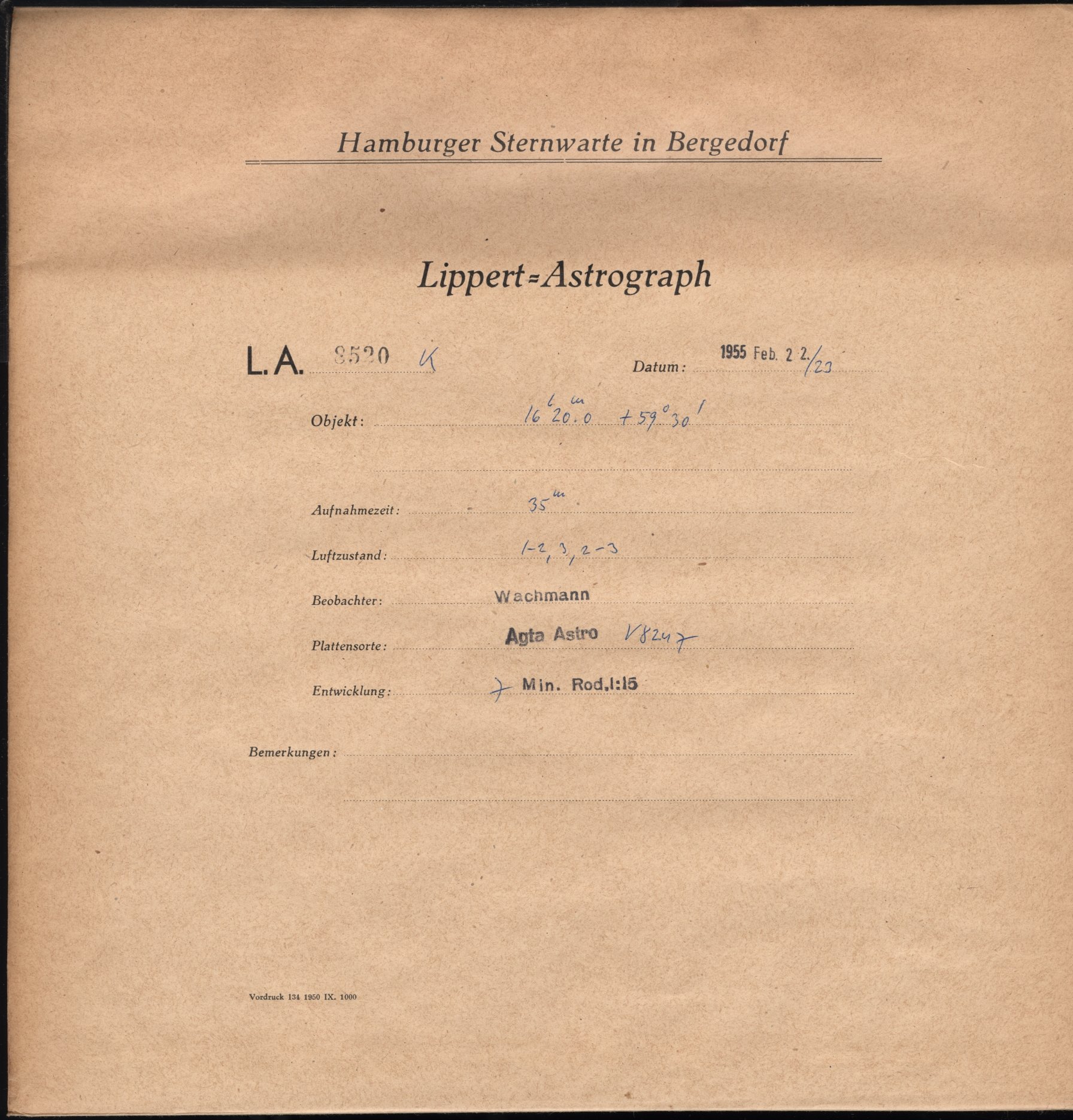 Plattenhuelle LA08520