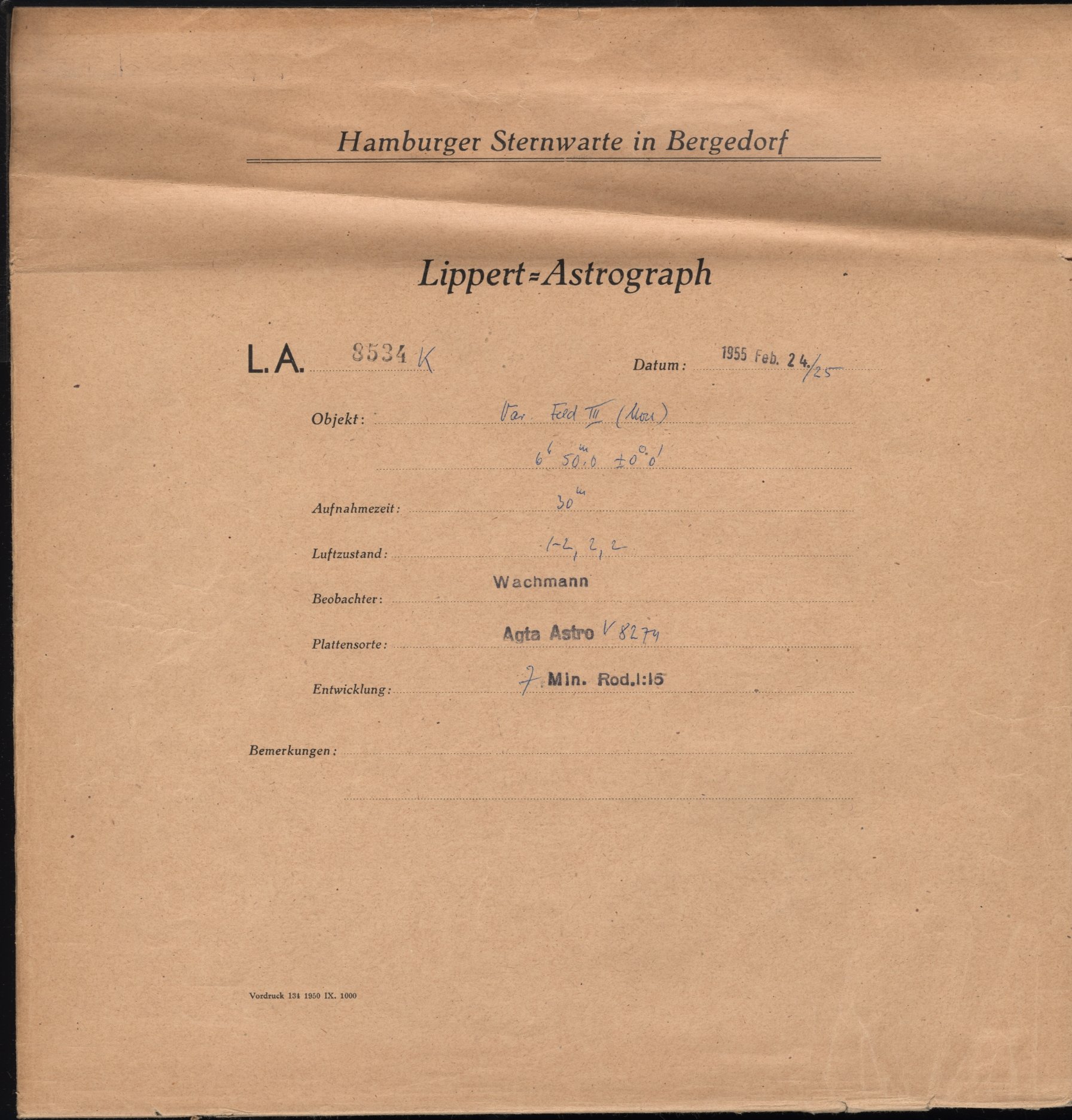 Plattenhuelle LA08534