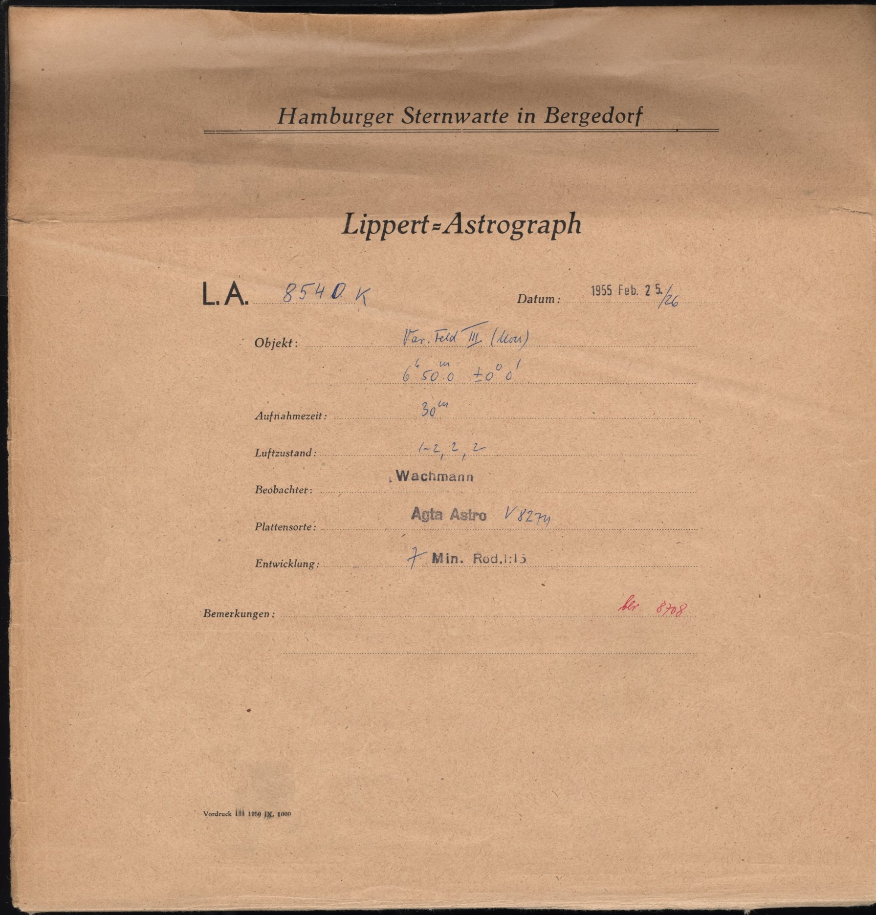 Plattenhuelle LA08540