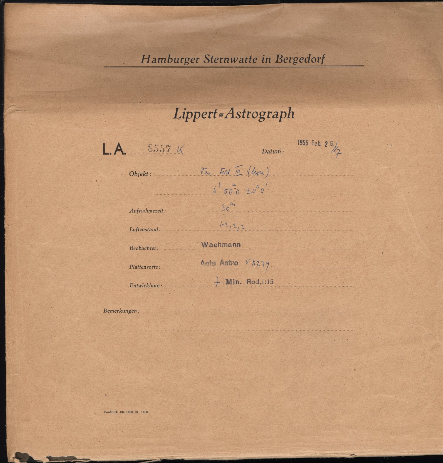 Plattenhuelle LA08557