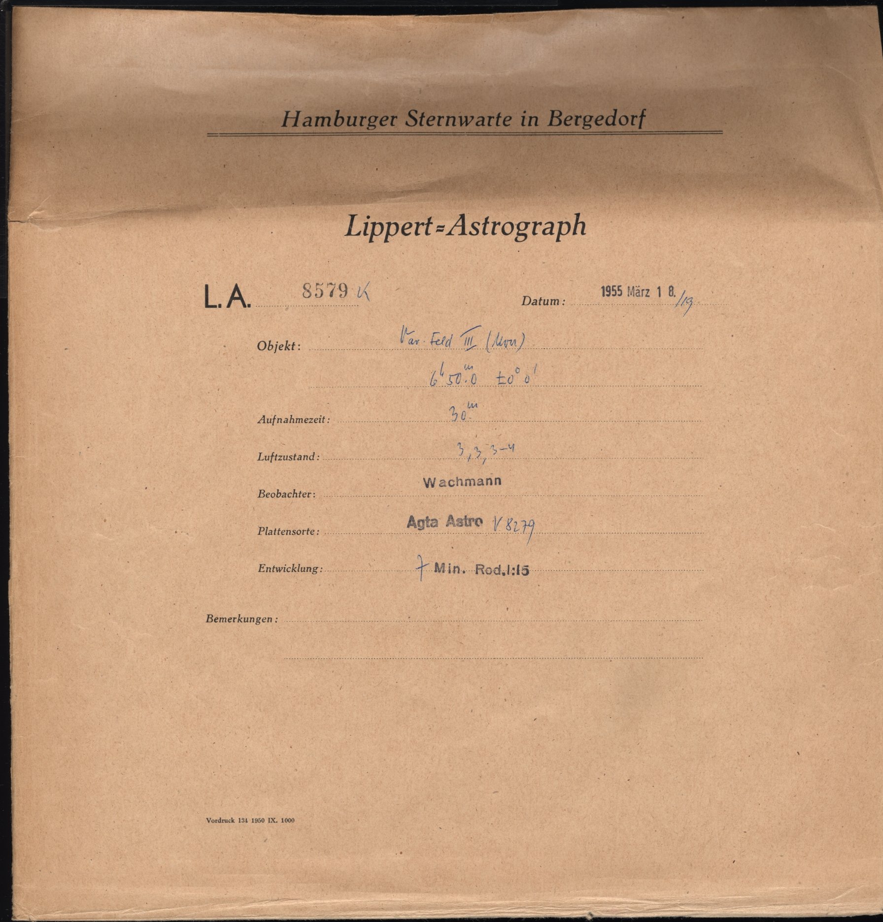Plattenhuelle LA08579